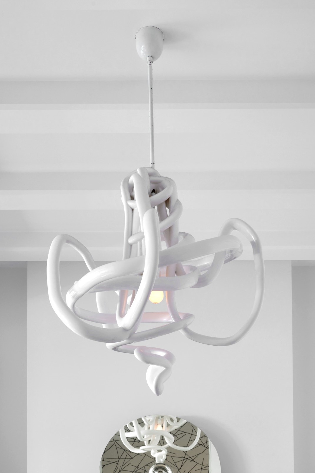 Front Design — Materialized Sketch of a Chandelier