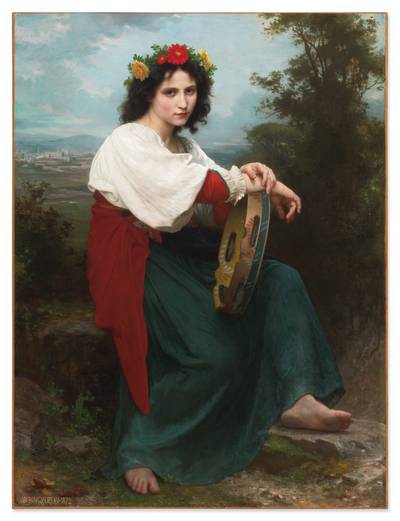 L'Italienne au Tambour de Basque