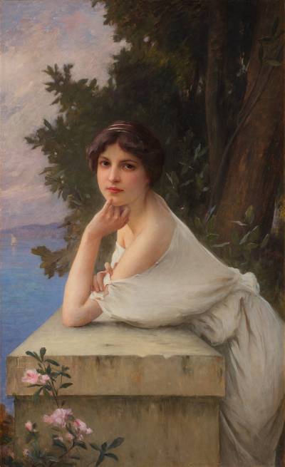 La belle au bord du lac