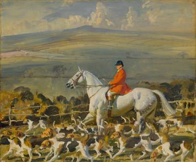 Edwin Short of the Bramham Moor Hounds