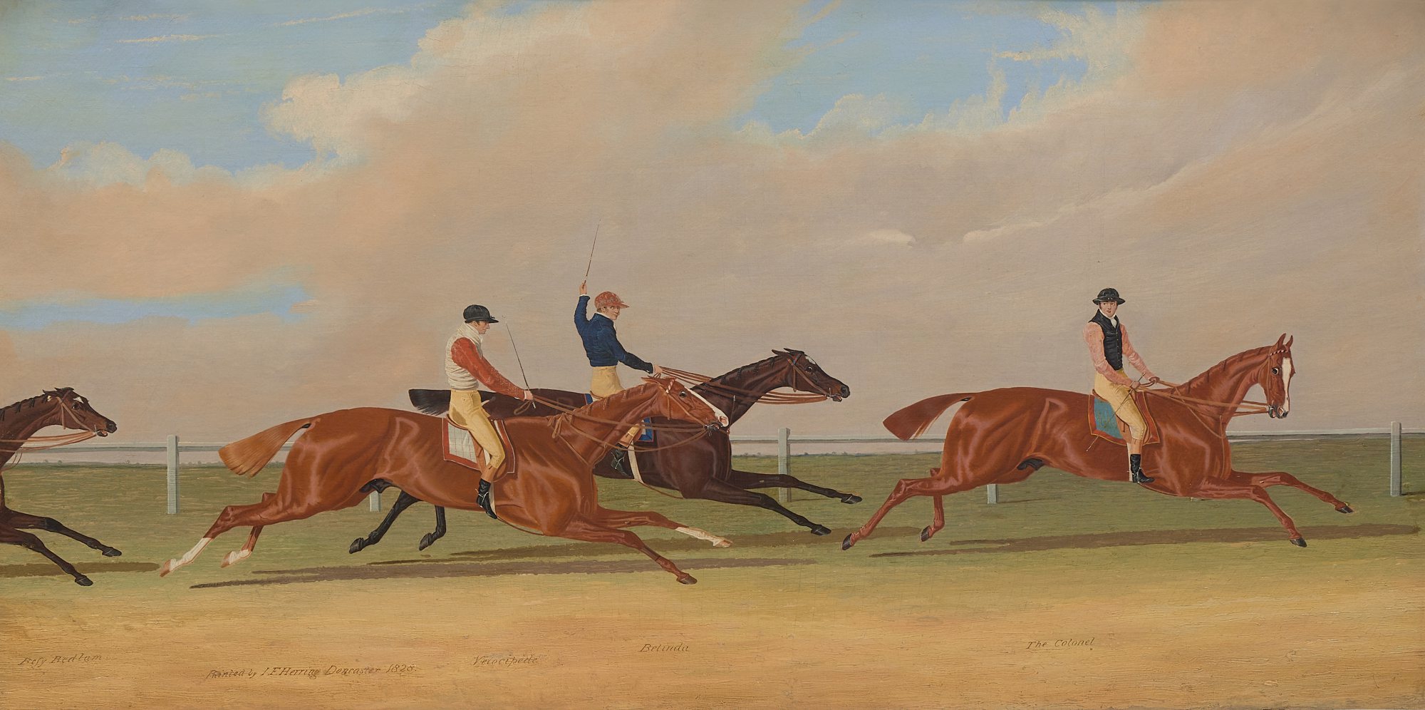 John Frederick Herring Sr. — The 1828 Doncaster St. Leger Won by The Colonel