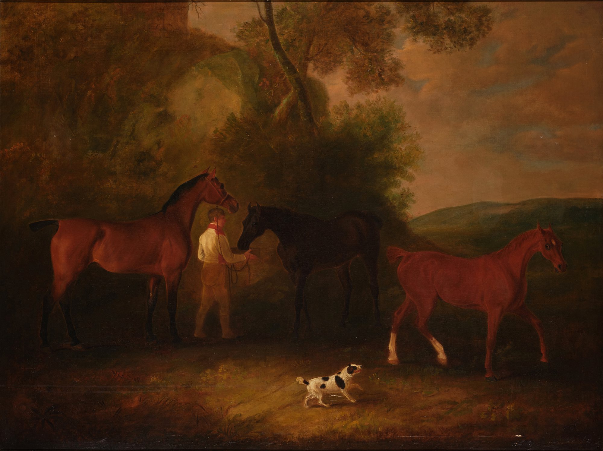 Hunters With a Groom