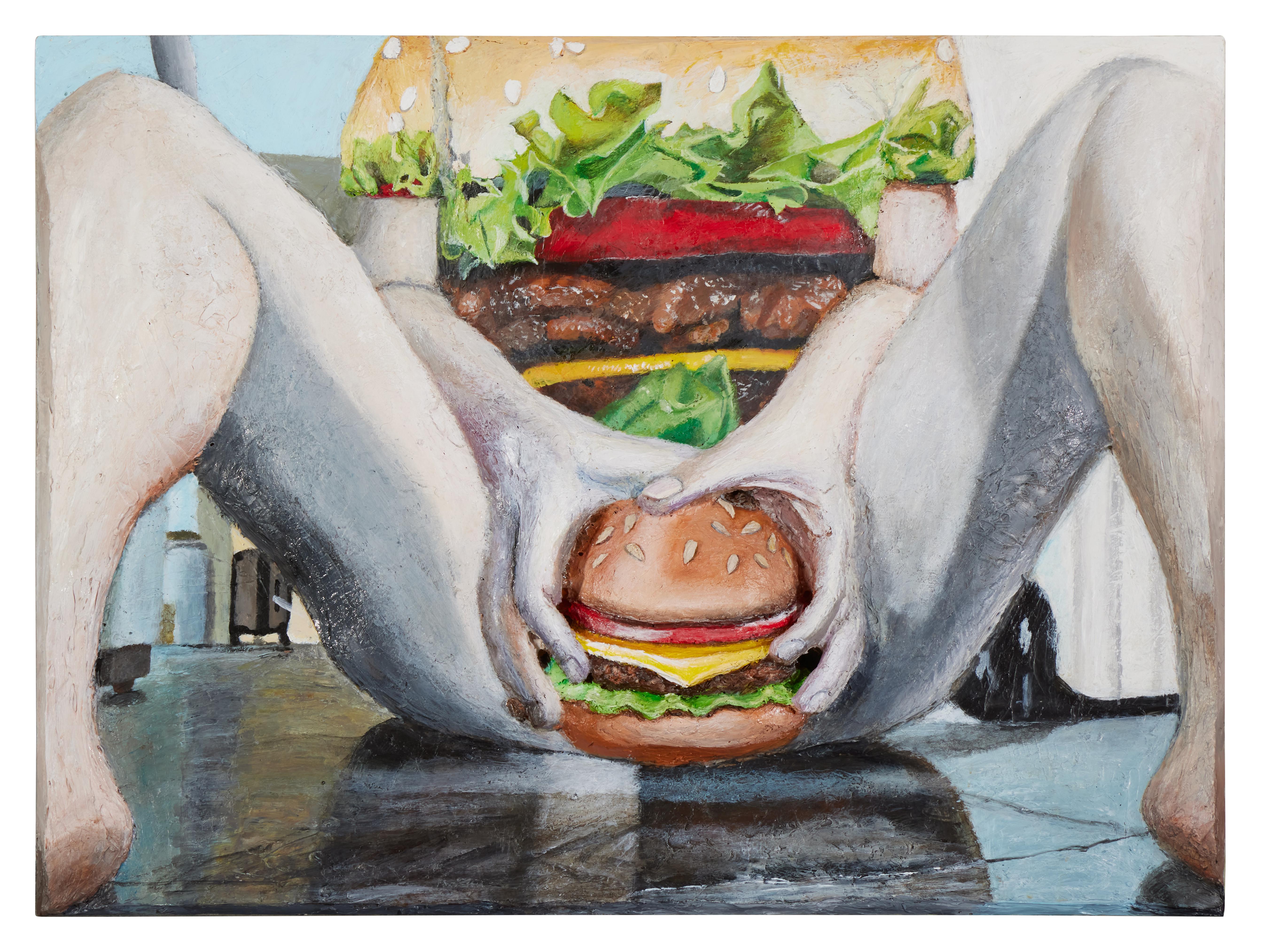 Cheeseburger Emoji Crotch