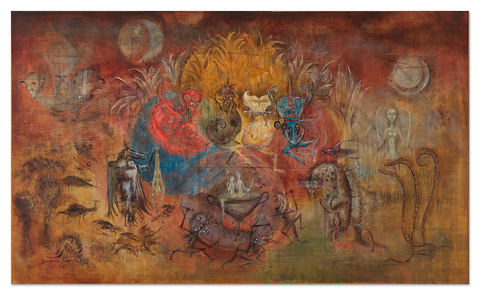 Preliminary Sketches for Opus Siniestrus (Cannibal Feast)