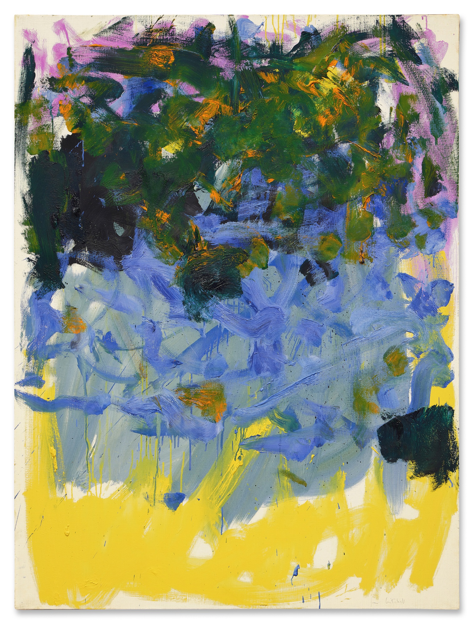 Joan Mitchell — Bottom Yellow