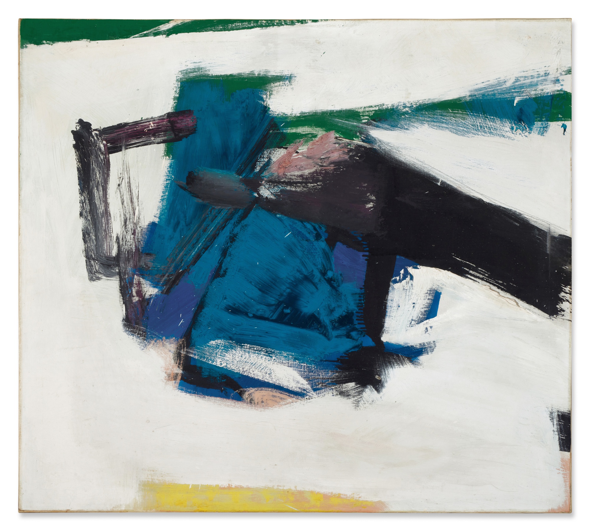 Franz Kline — Blue Center