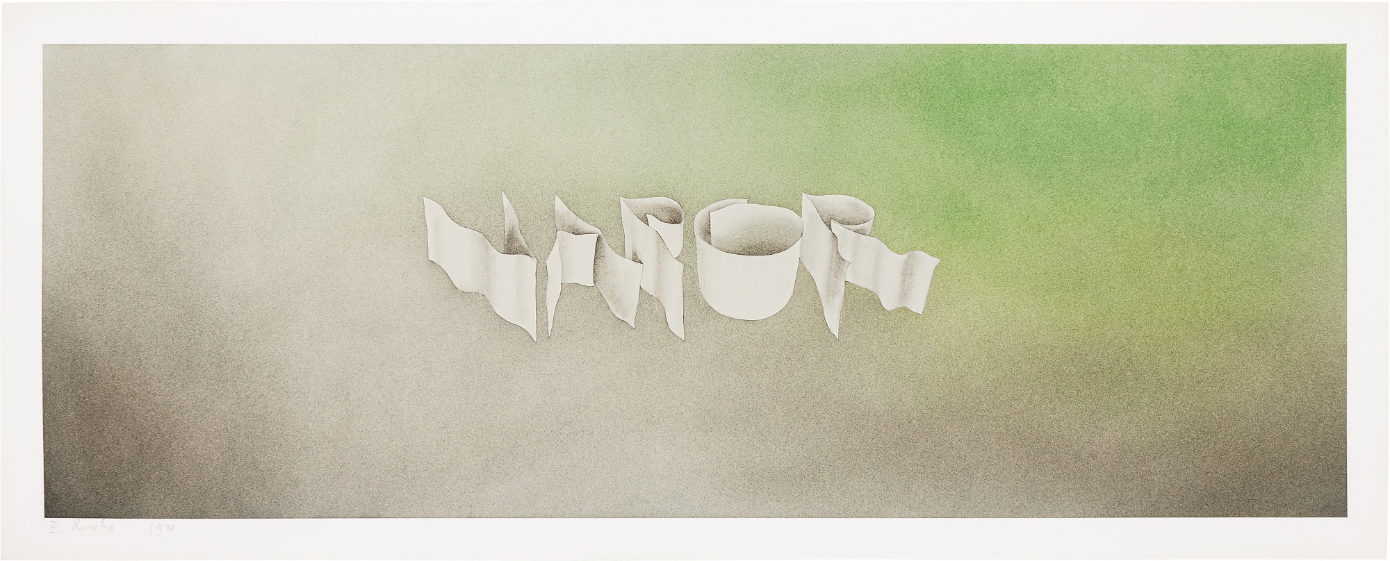 Ed Ruscha — Vapor