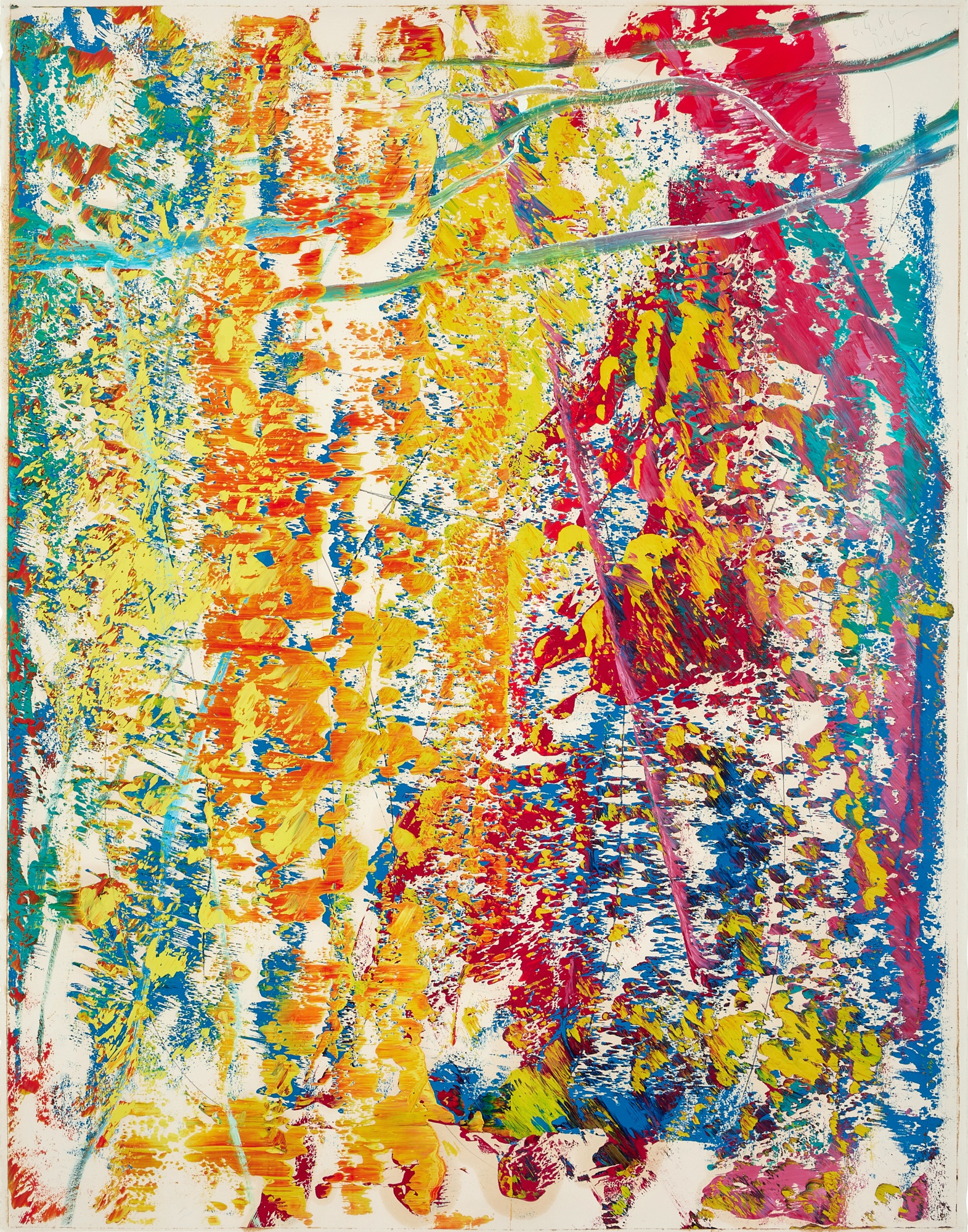 Gerhard Richter — Untitled (6.4.86)