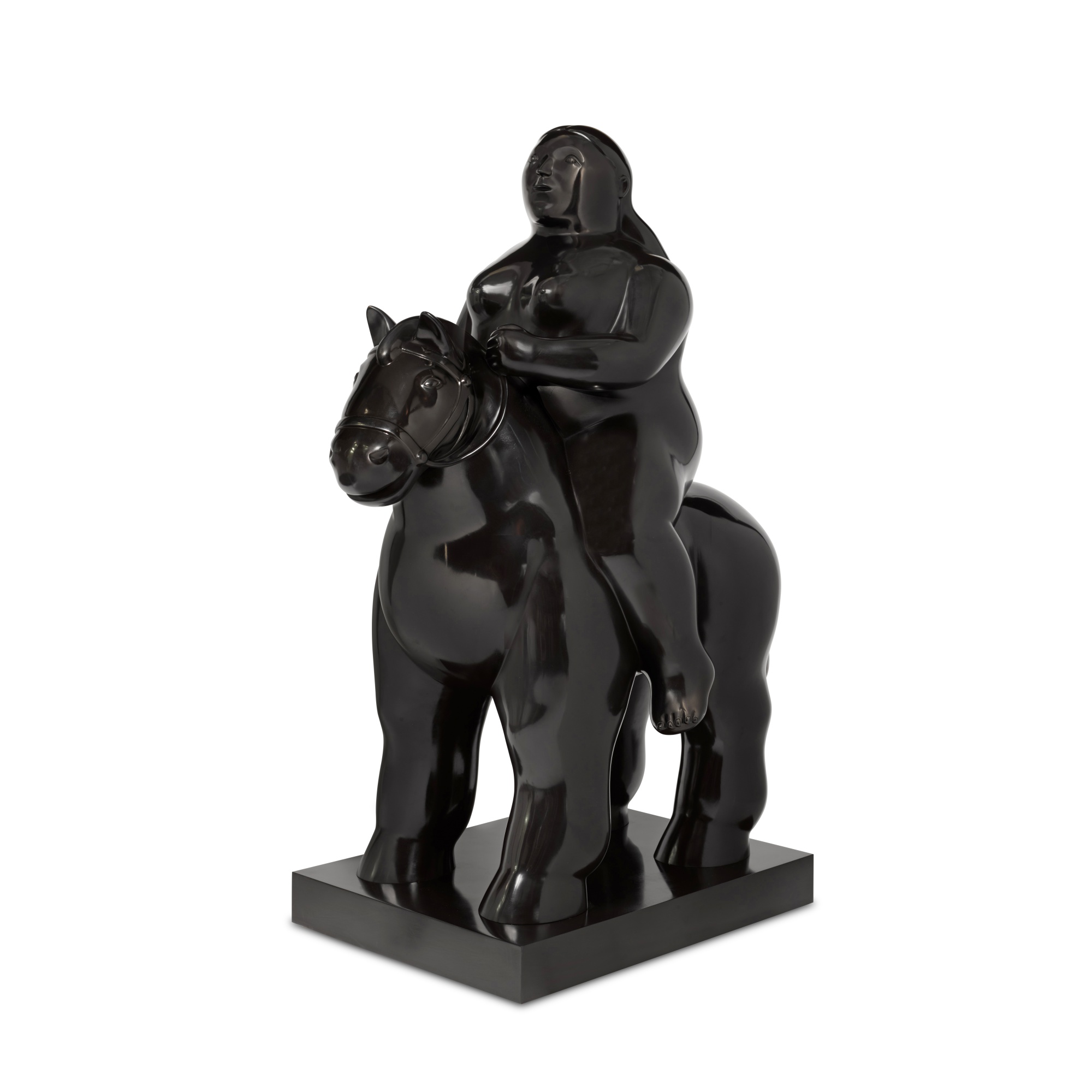 Fernando Botero — Donna a Cavallo