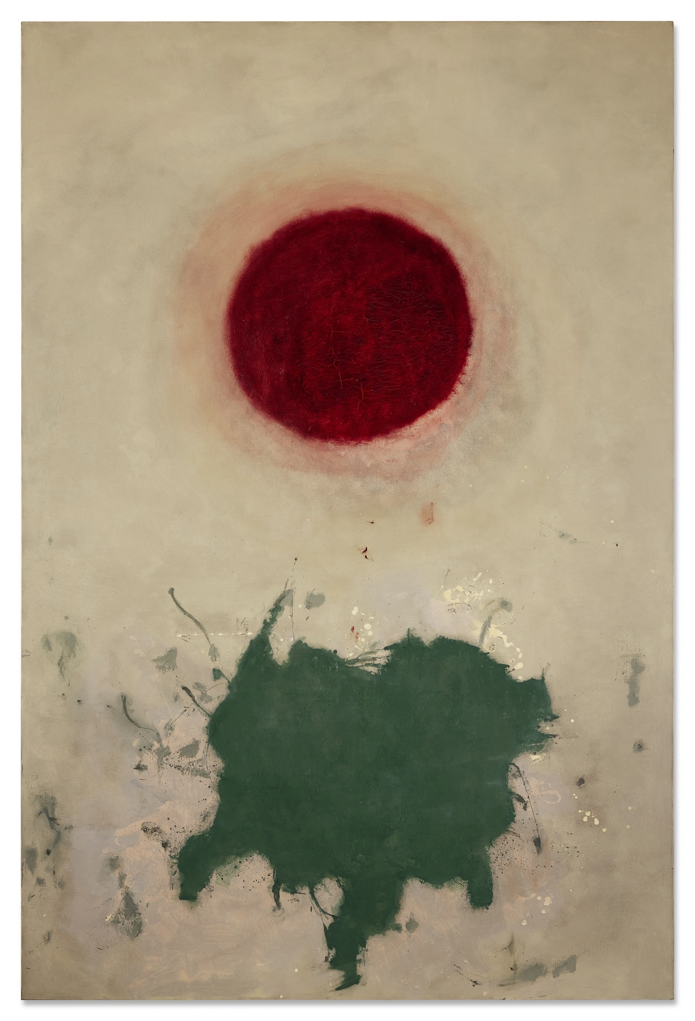 Adolph Gottlieb — Deep Over Pale