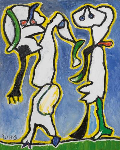 De la serie Festejantes, no. XVII