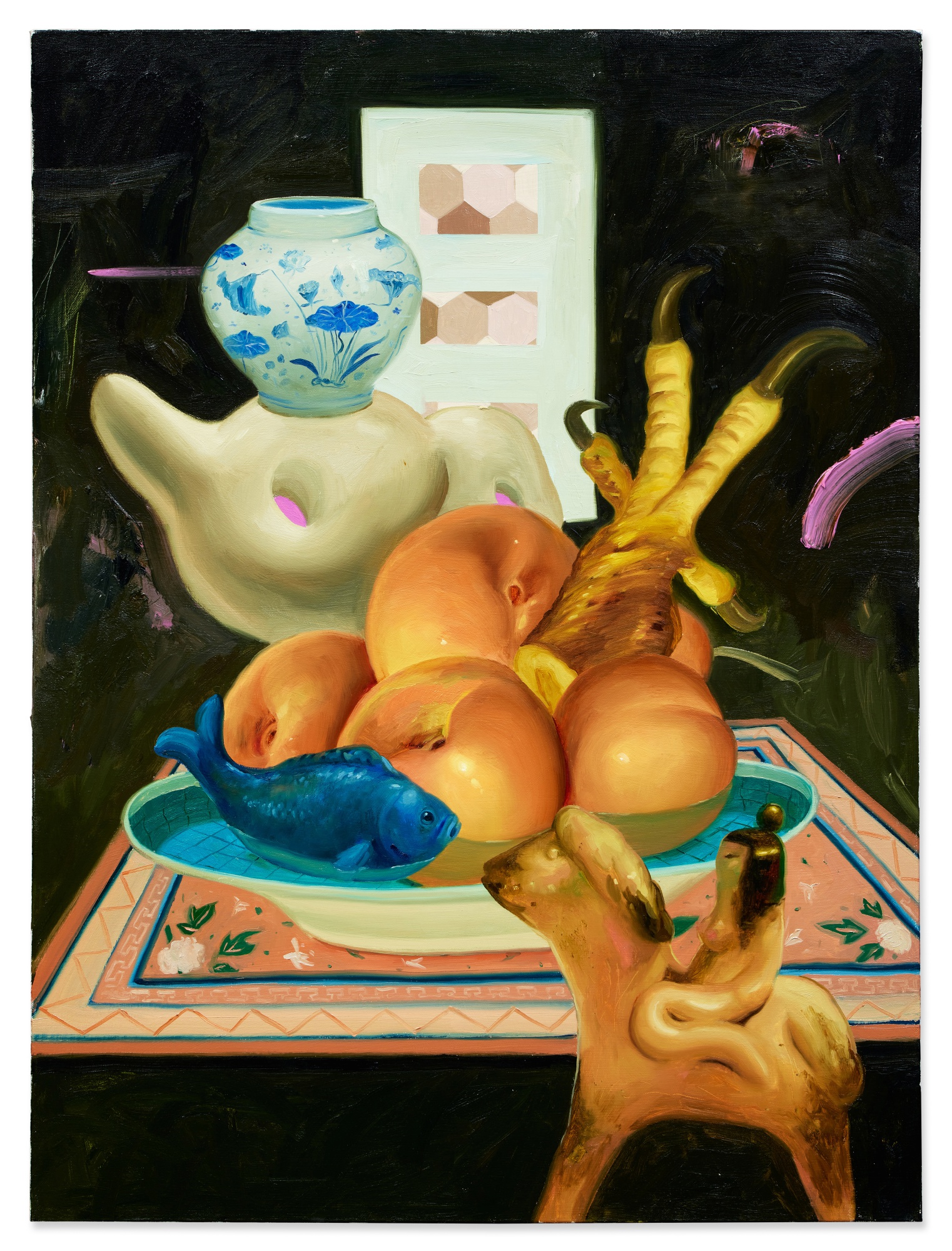 Something Fishy Marinated in Phoenix Claw and Peaches