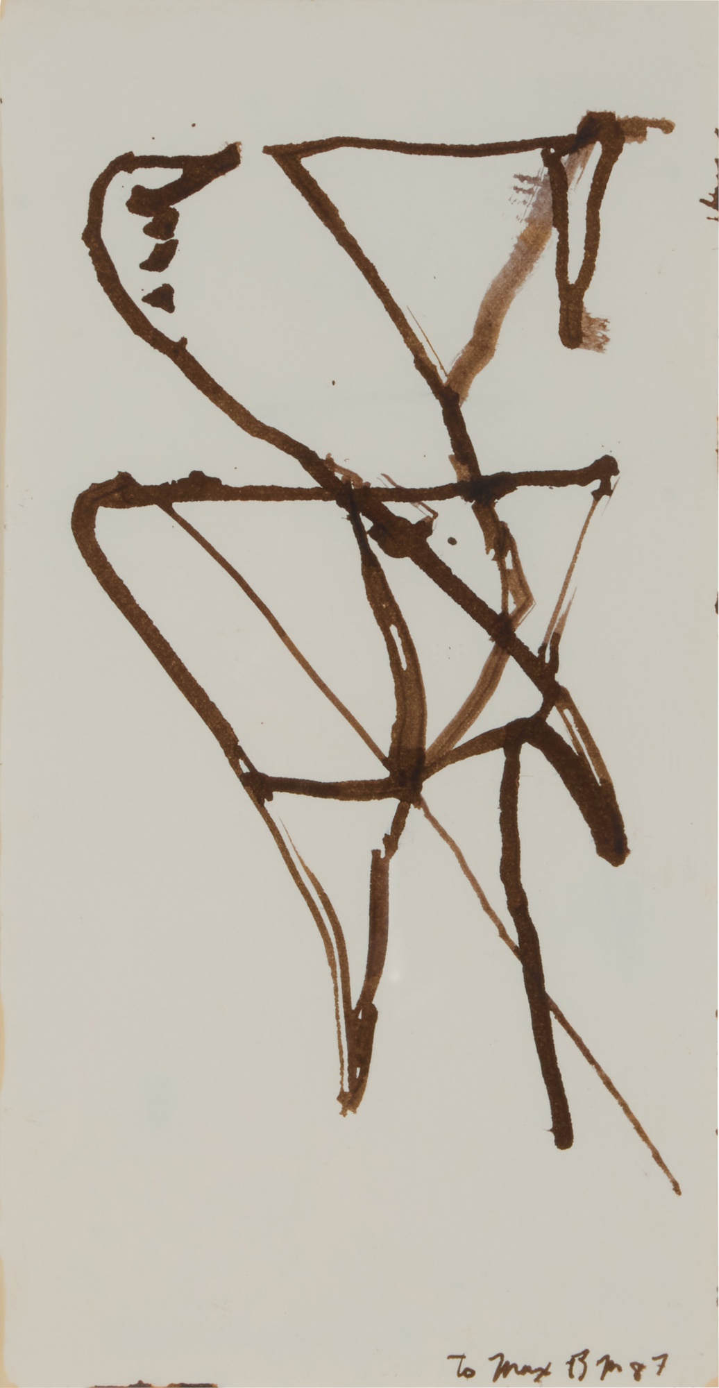 Brice Marden — #4 Hydra