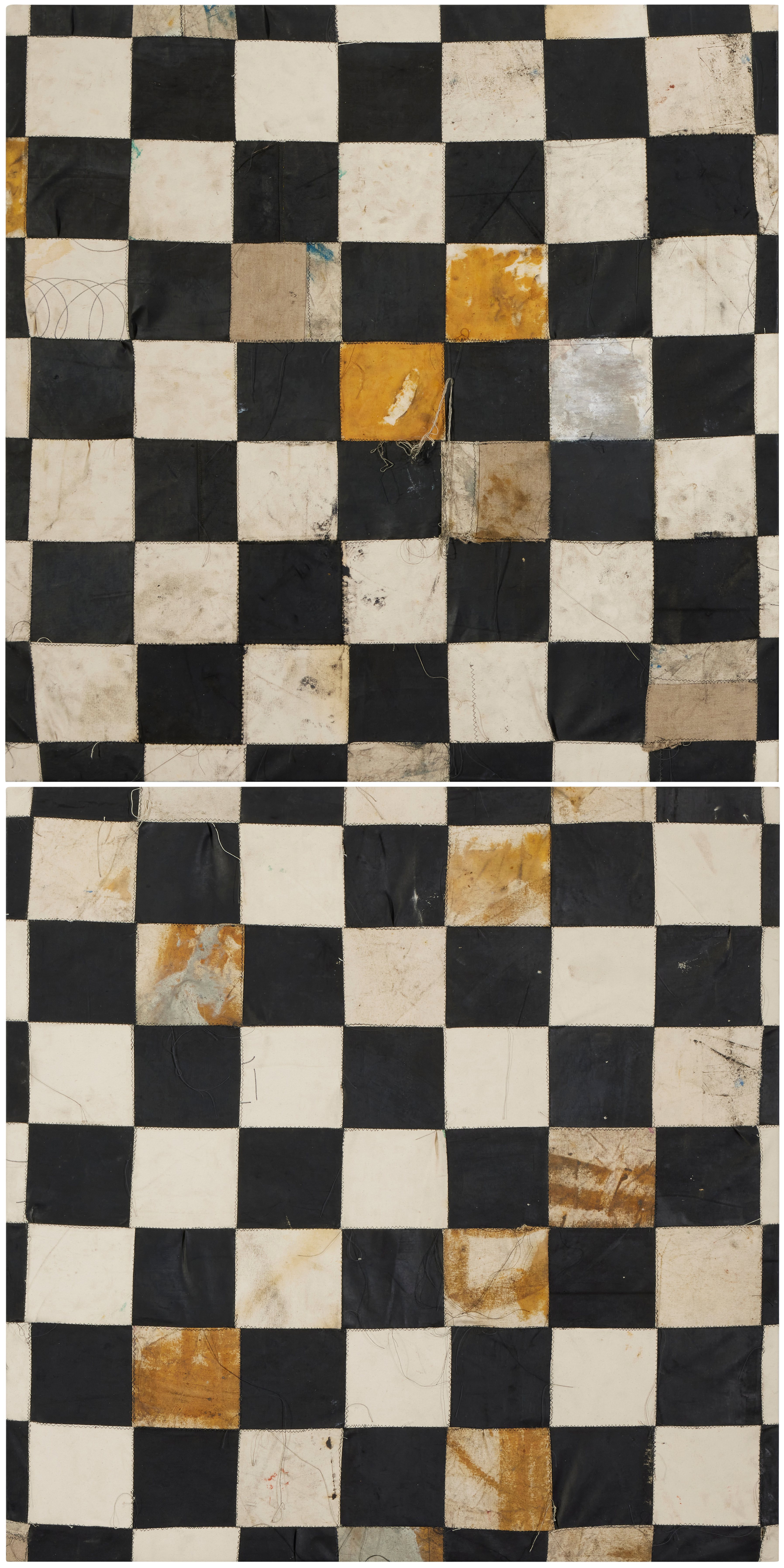 Oscar Murillo — Untitled 1 (Meter SQ)