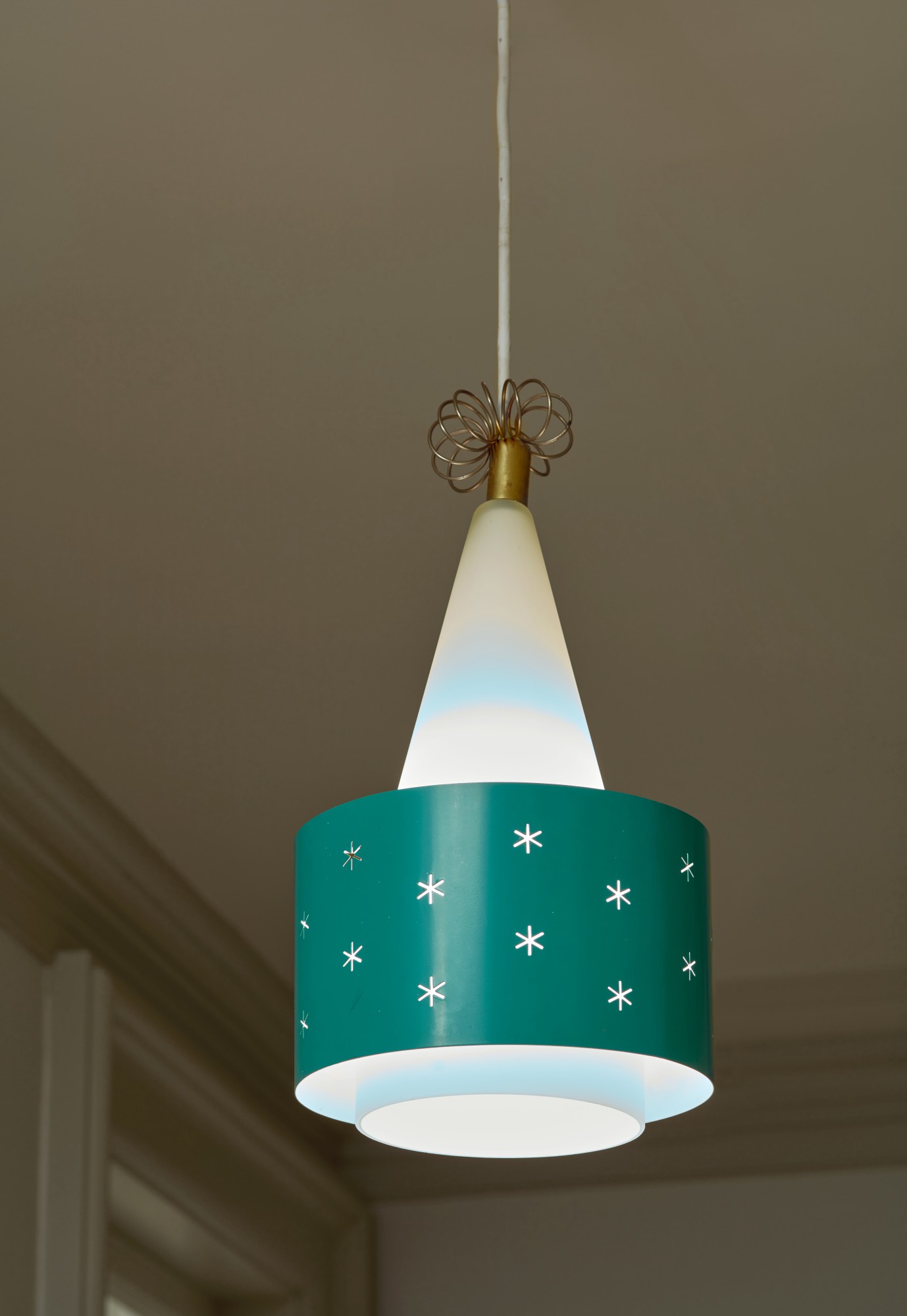 Paavo Tynell — "Wizard's Hat" Ceiling Light