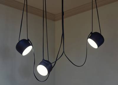 Triple "Grande Liane" Ceiling Light