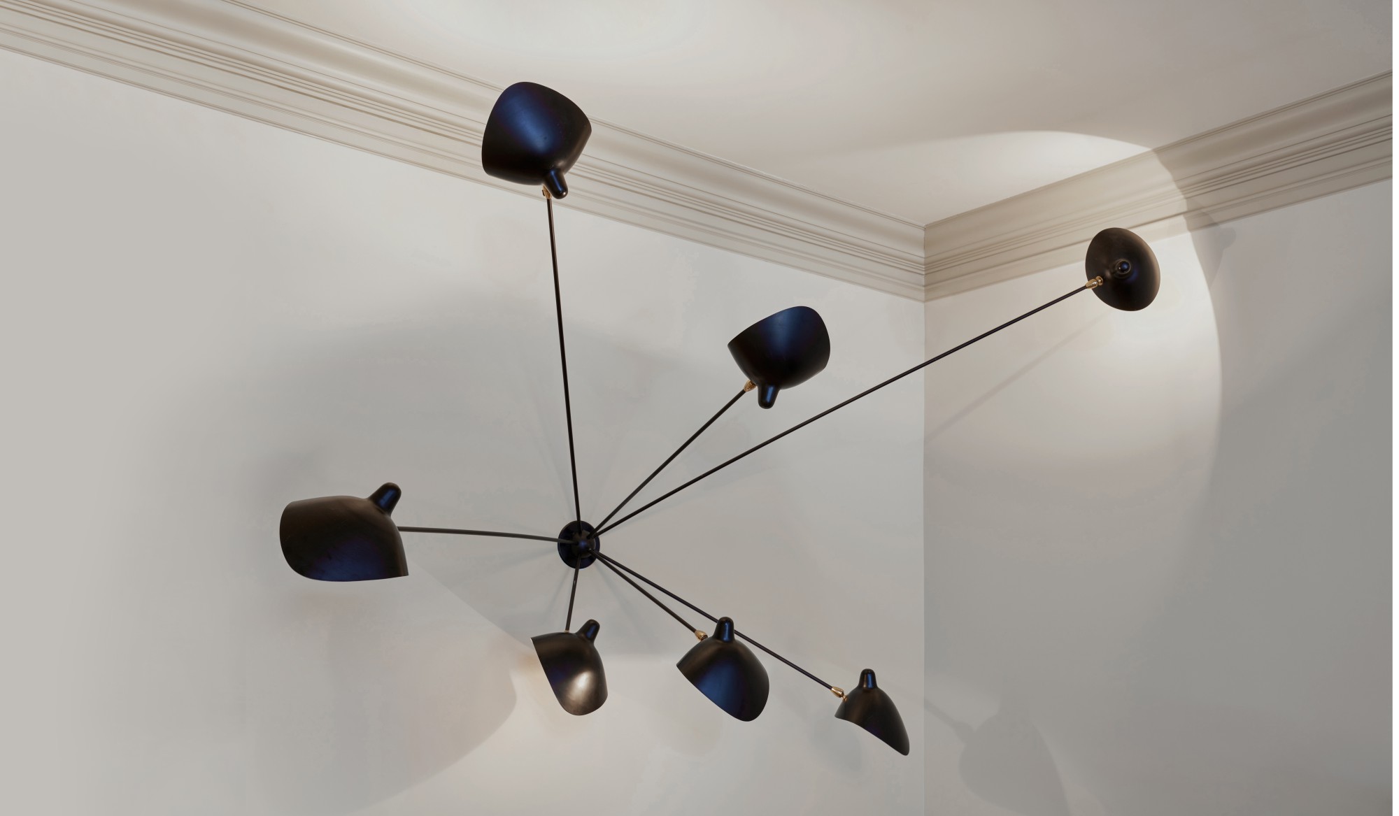 Seven-Arm Wall Light