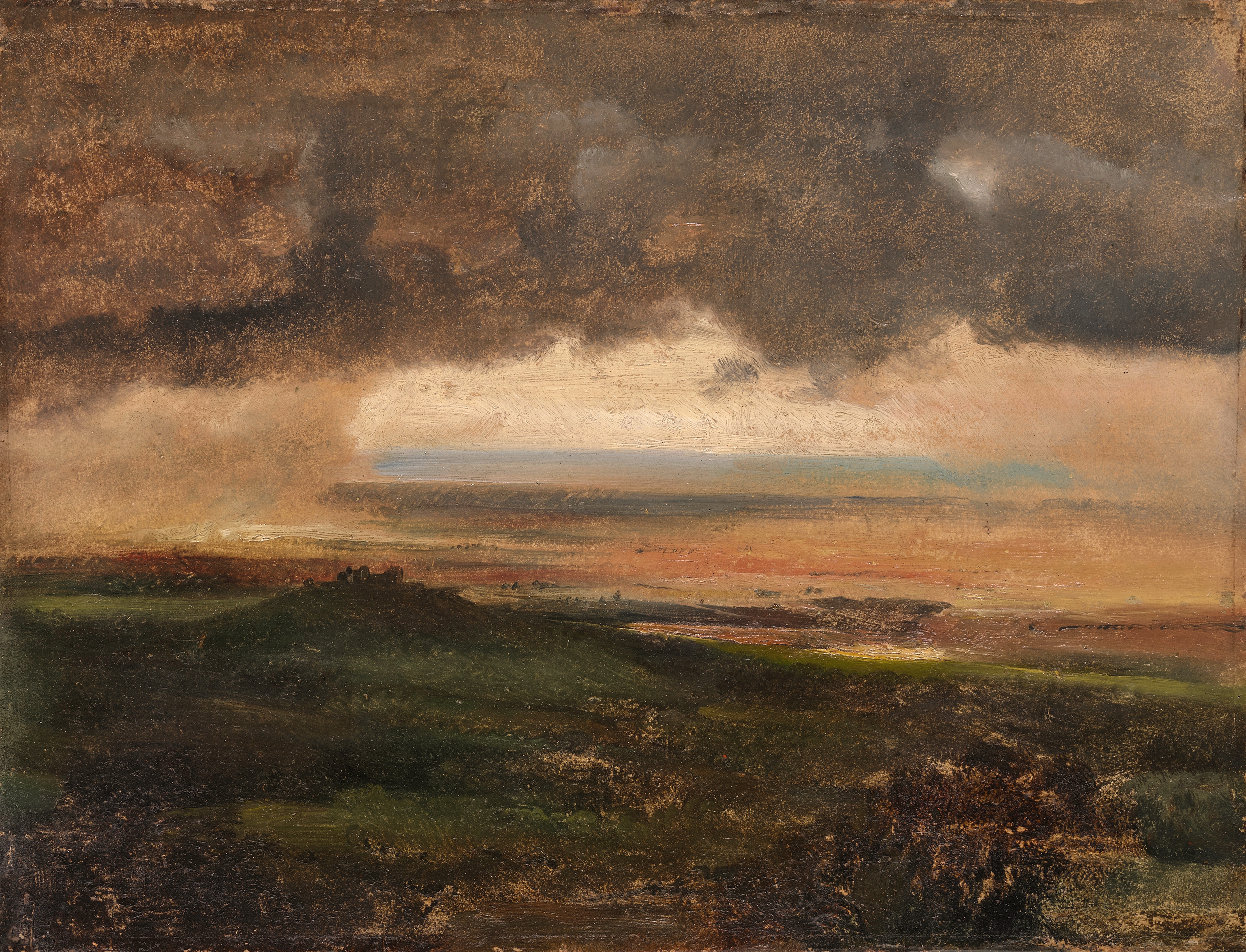 View of Monte Cavo, outside of Rome