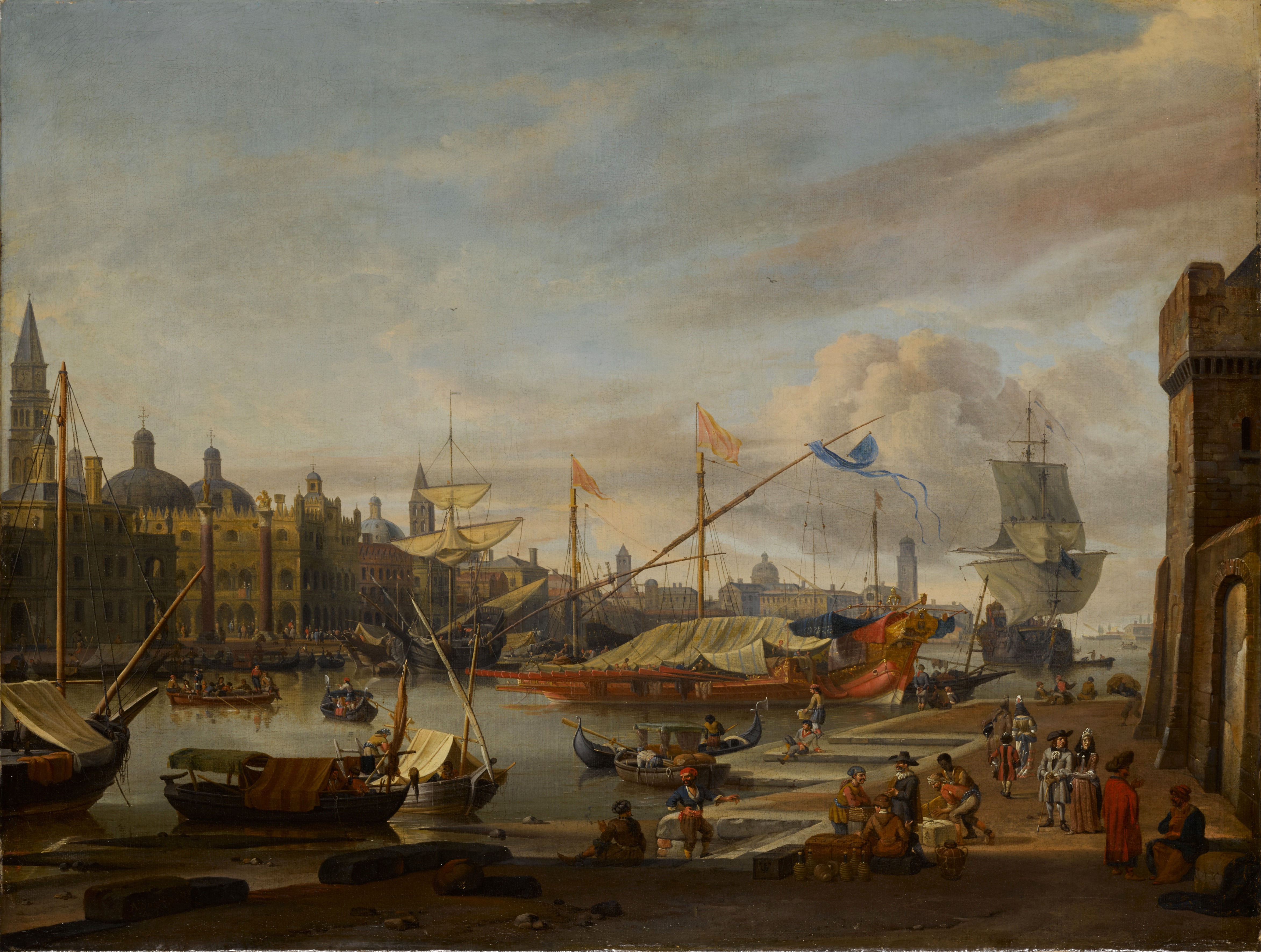 A capriccio of the Grand Canal, Venice