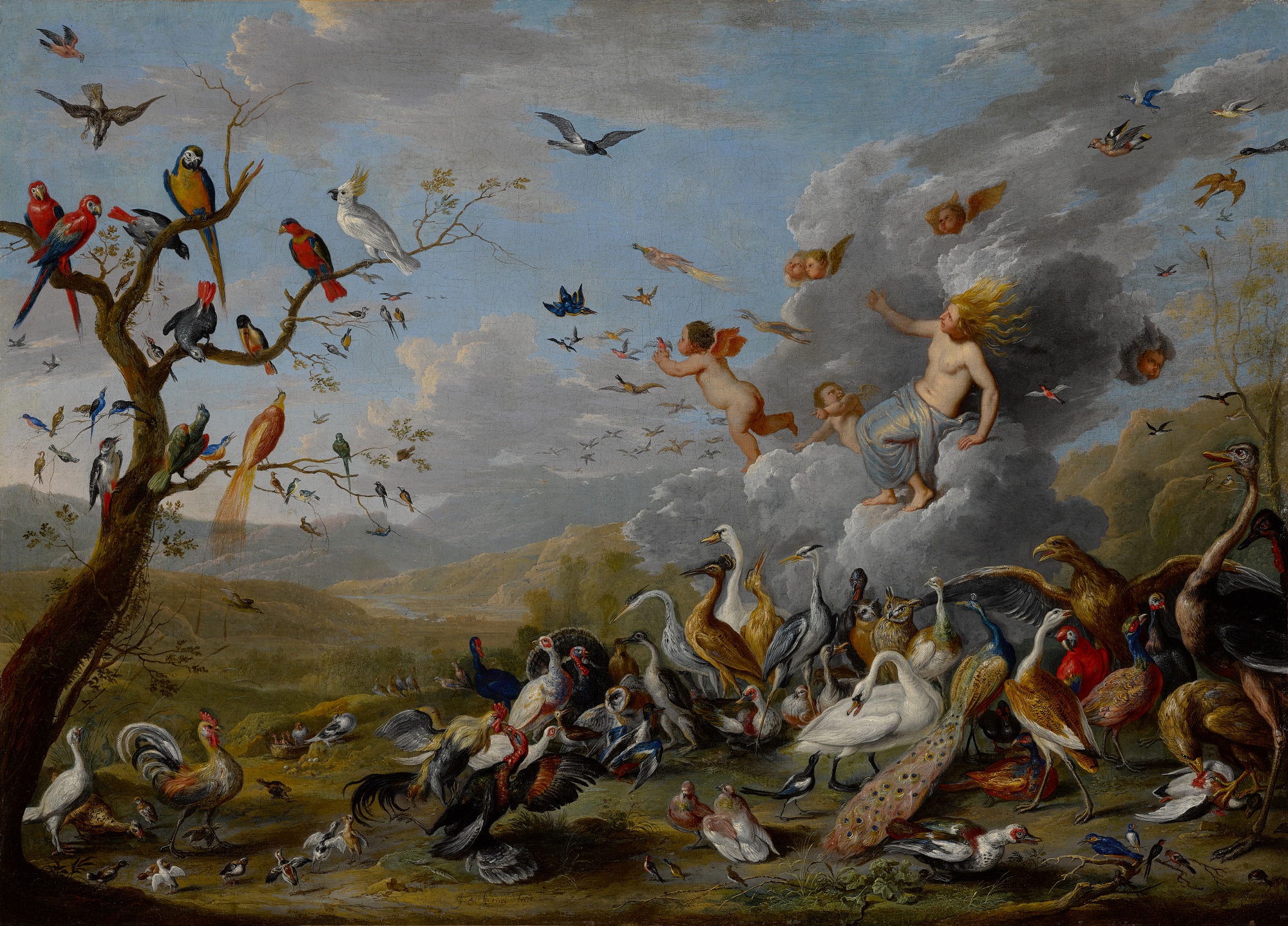 Jan van Kessel the Elder — An Allegory of Air