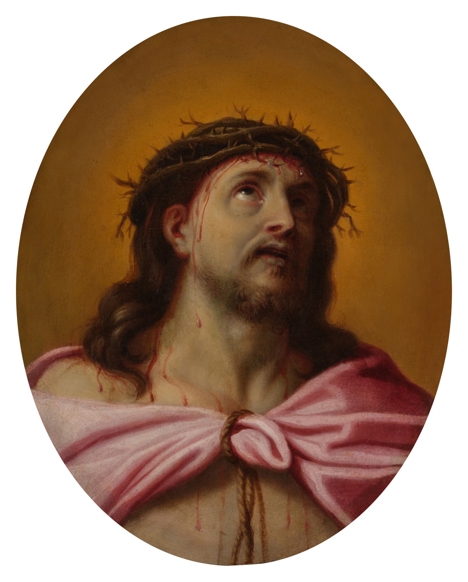 Circle of Pierre Mignard — Christ crowned with thorns