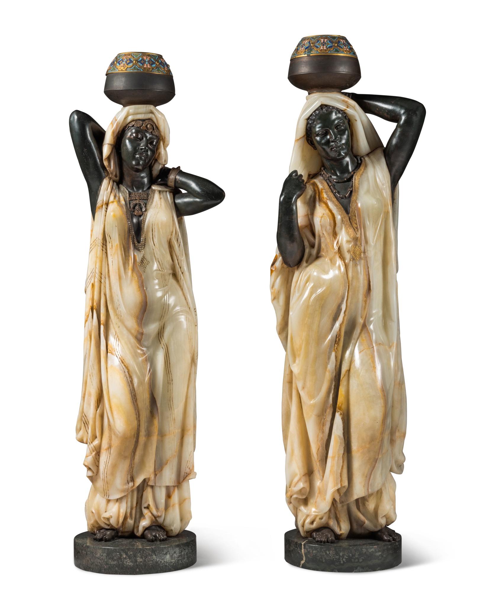Charles-Henri-Joseph Cordier — Pair of Femmes Fellahs