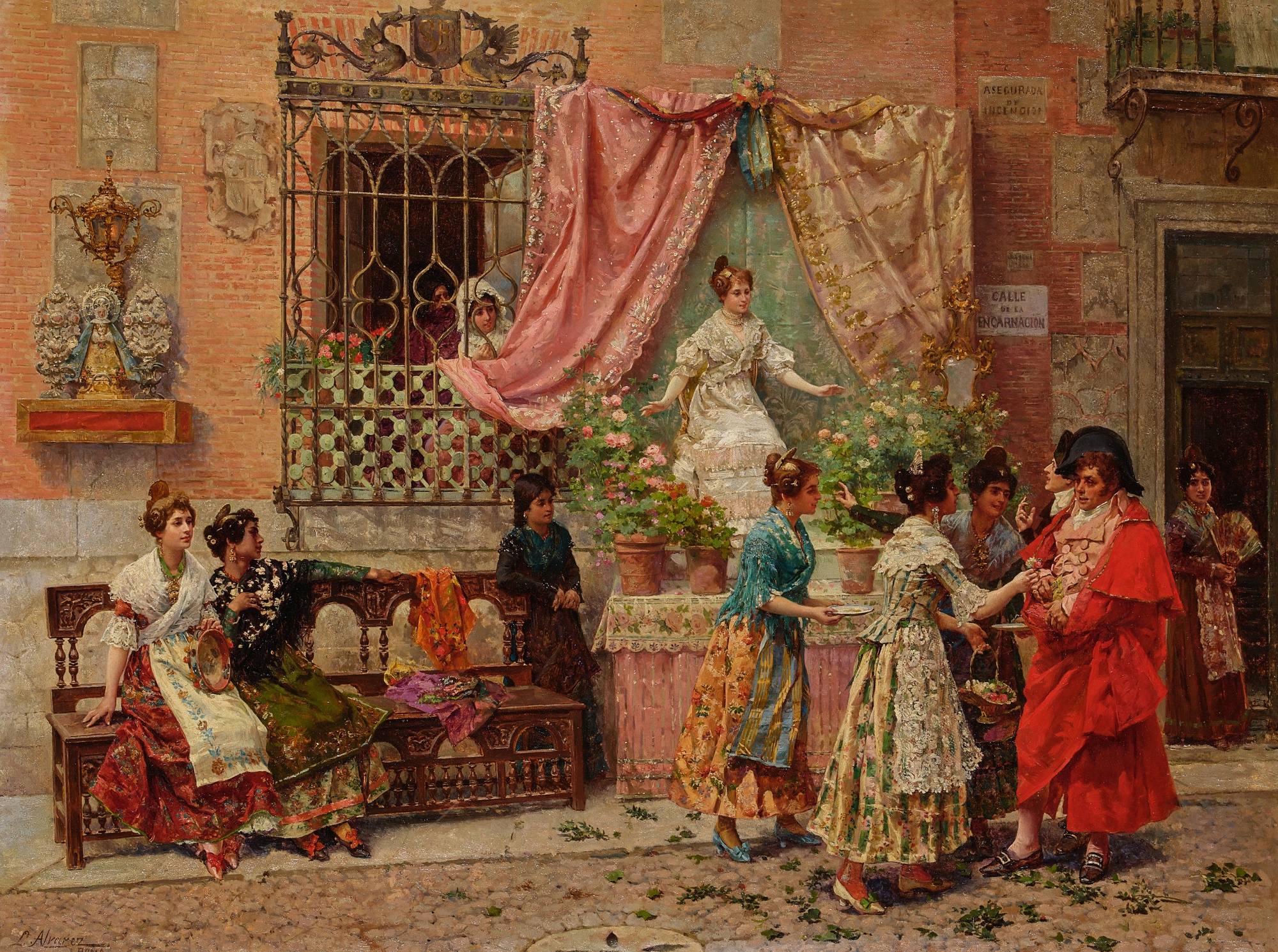 Luis Alvarez Catalá — Preparation for the Festivities