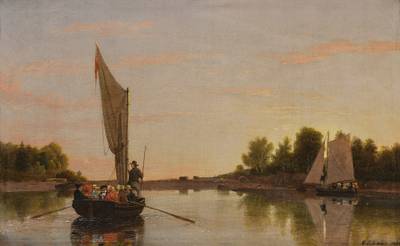 View of Indian Bar Cove, Brooksville, Maine