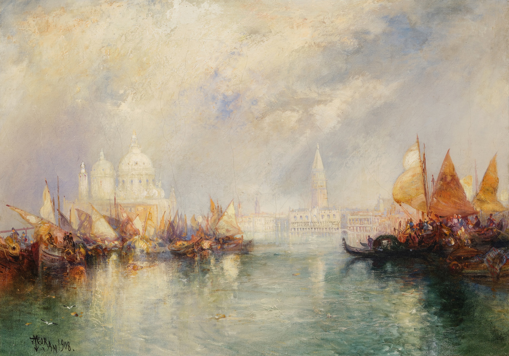 The Church of Santa Maria della Salute, Venice