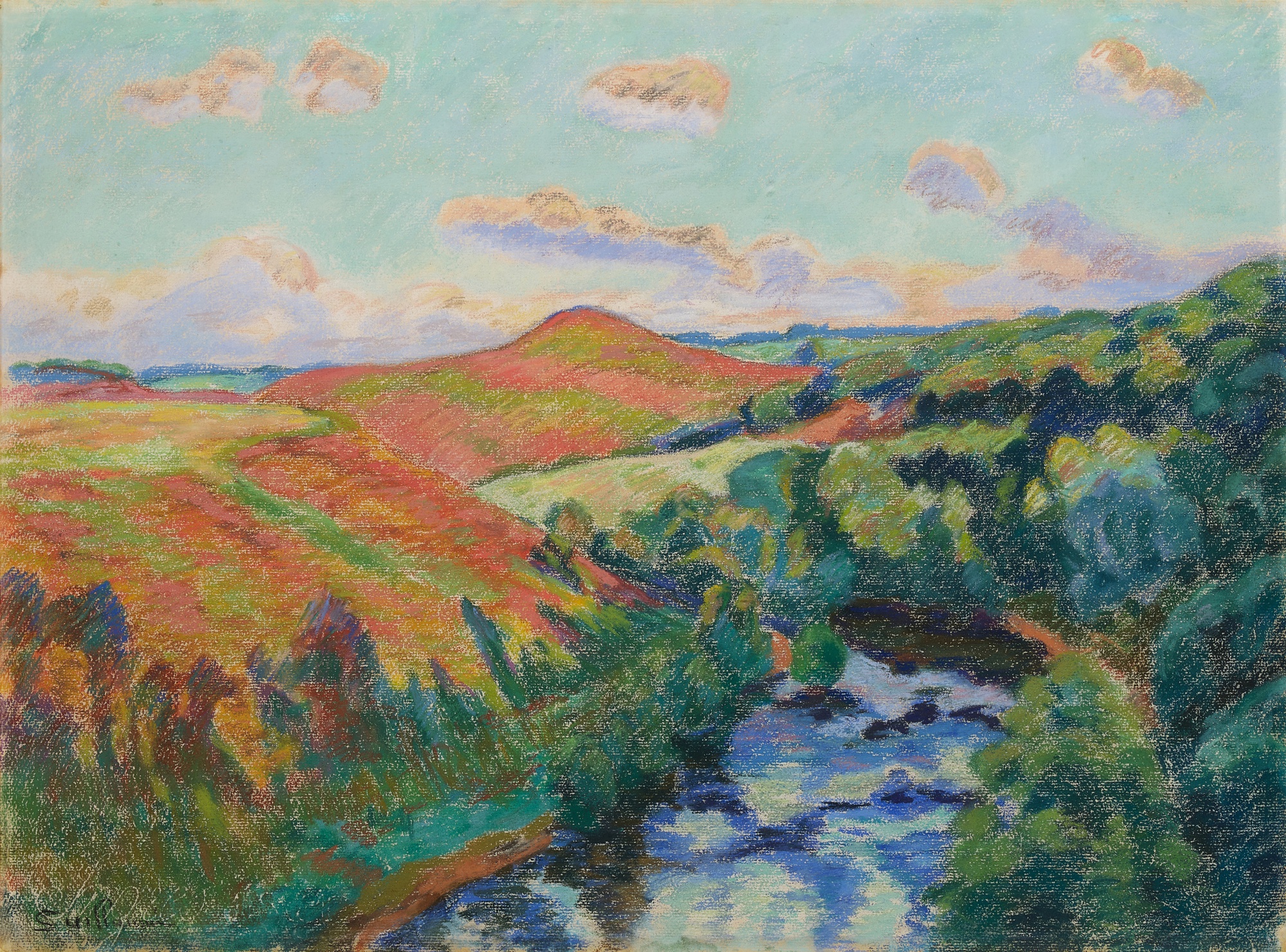 Le Puy Barriou, Paysage de la Creuse