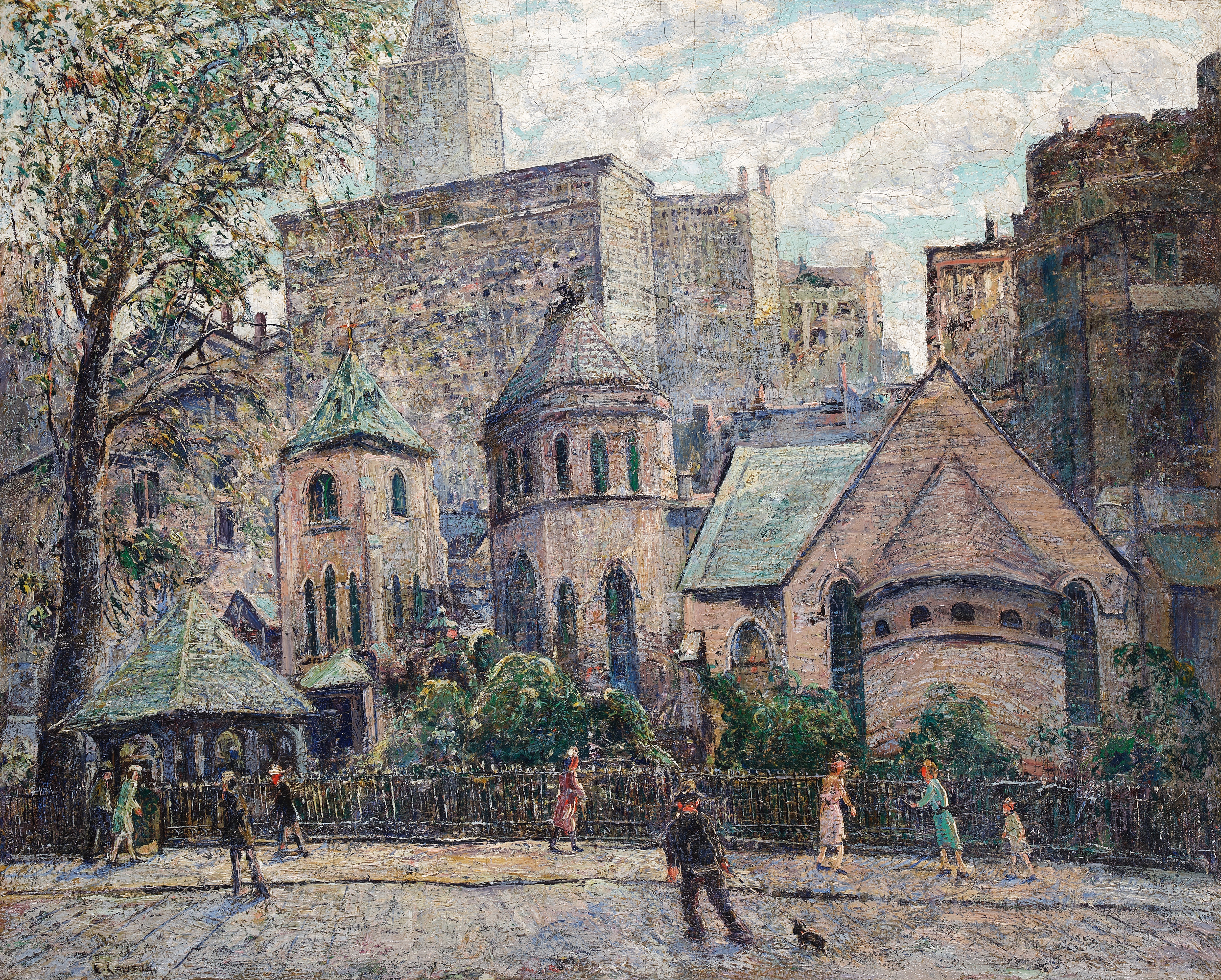 Ernest Lawson — Little Church Around the Corner