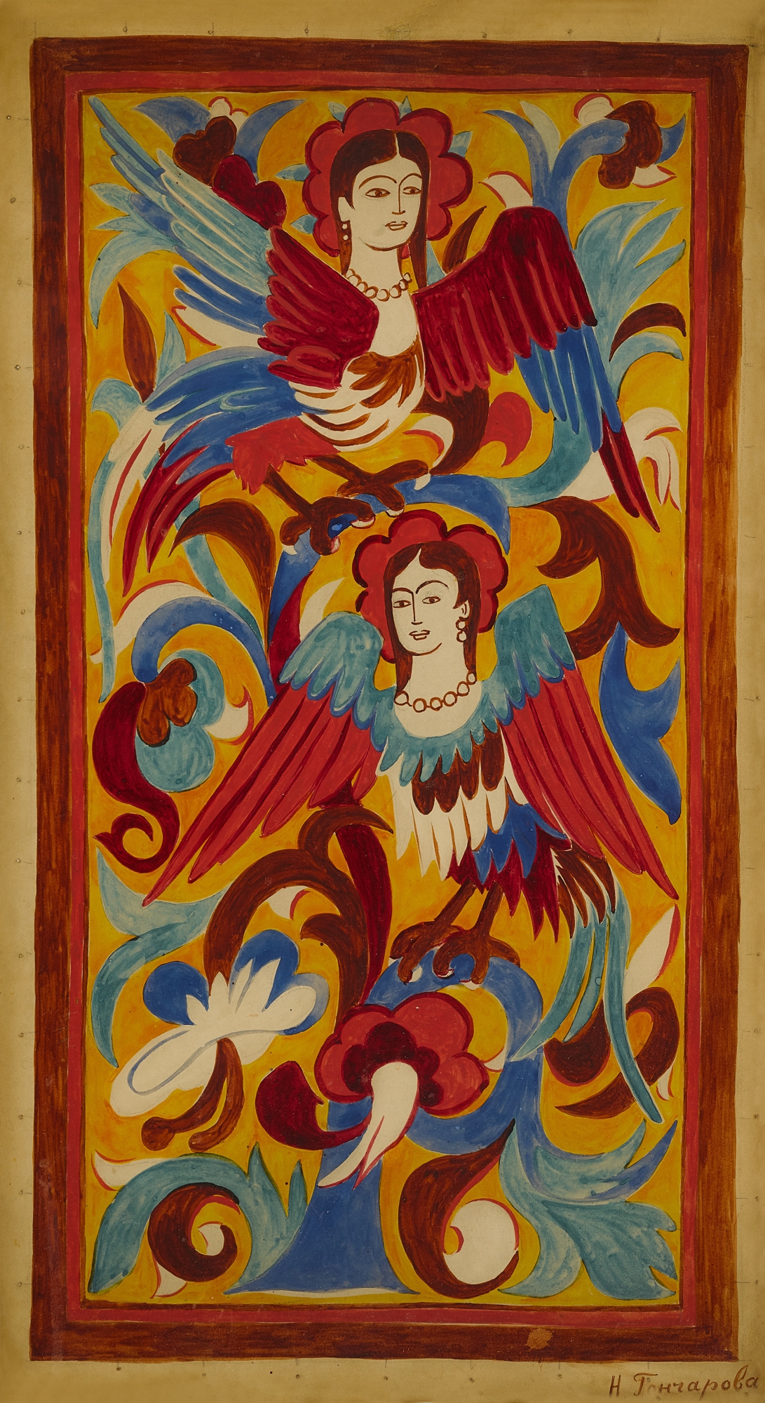 Natalia Sergeevna Goncharova — Design for Le Coq d’Or