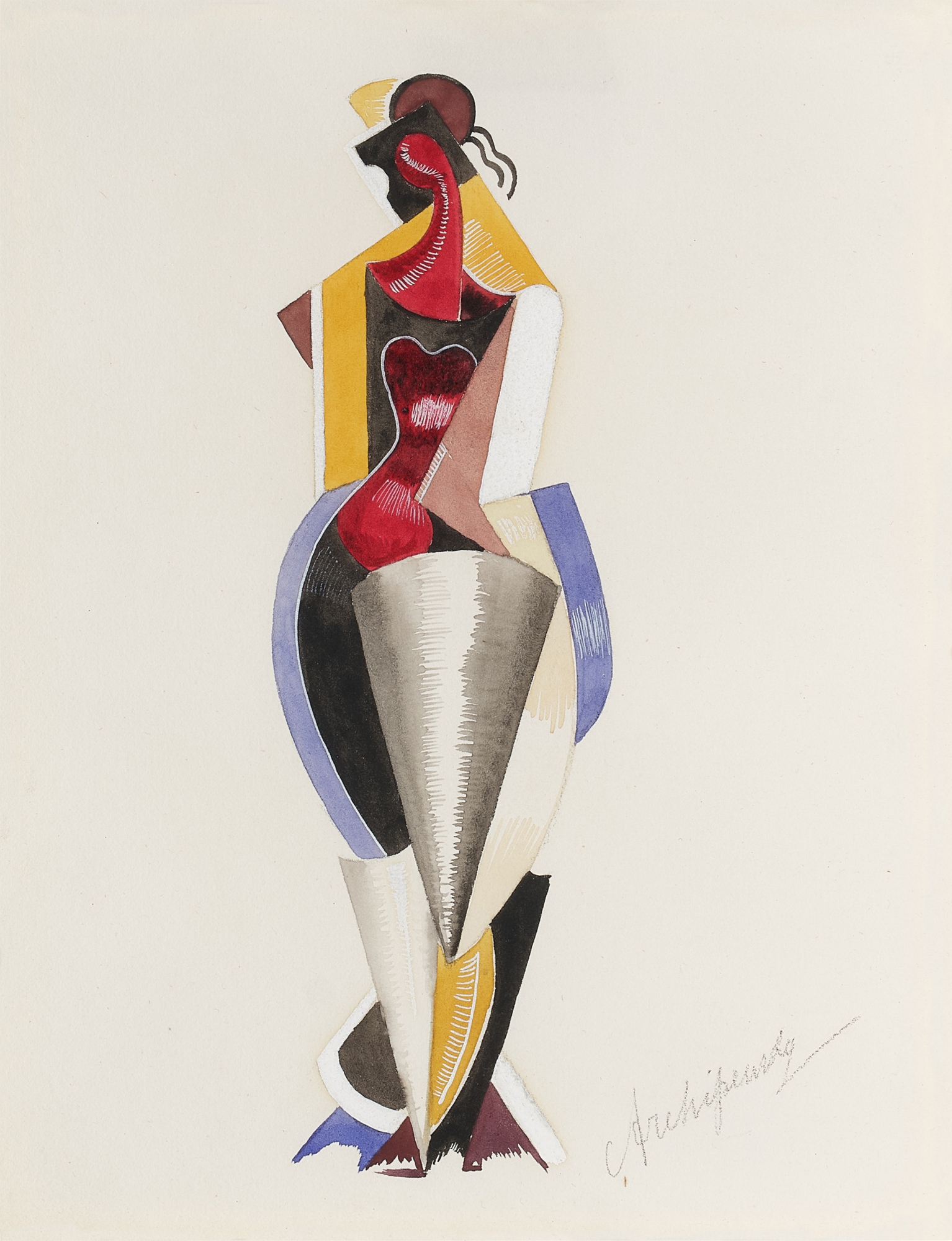 Alexander Archipenko — Untitled (Standing Figure)