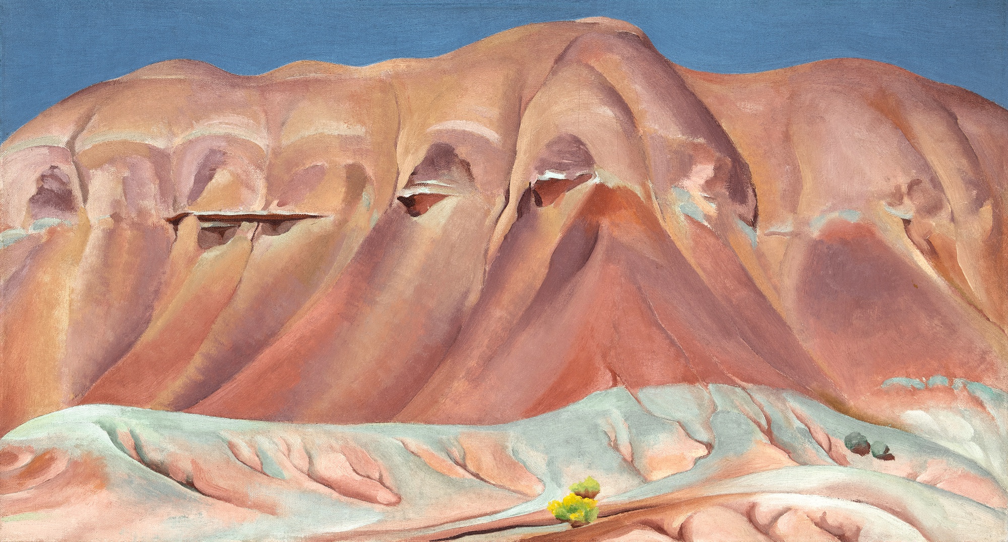 Georgia O'Keeffe — Lavender Hill Forms