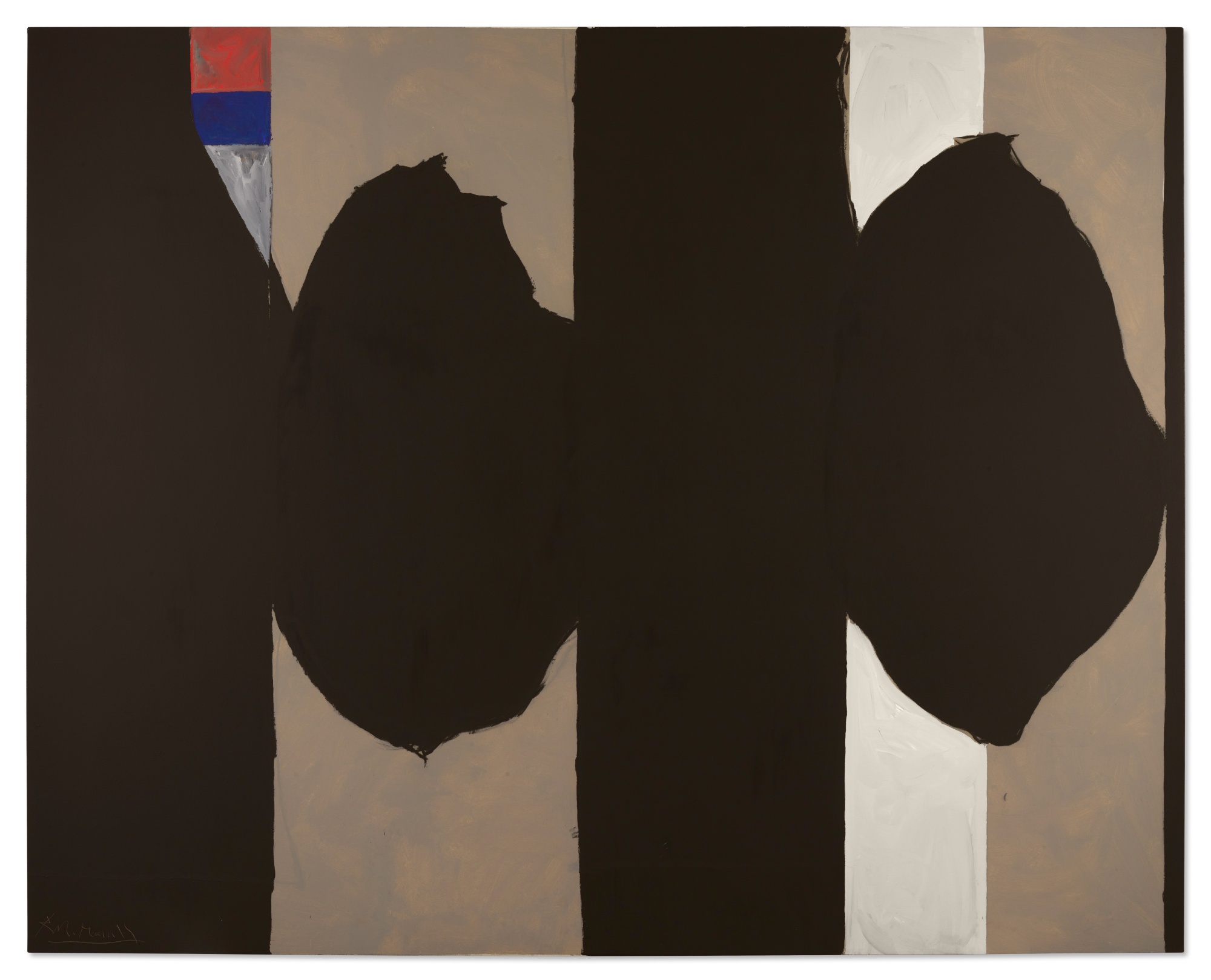 Robert Motherwell — Elegy to the Spanish Republic No. 130