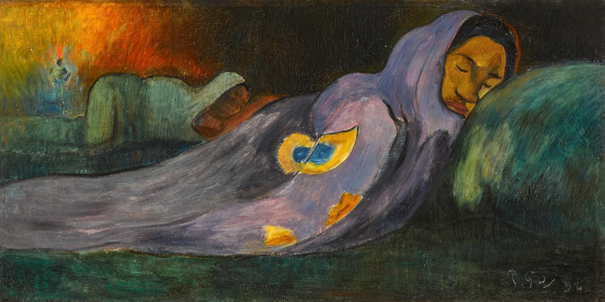 Paul Gauguin — Le Rêve, Moe Moea