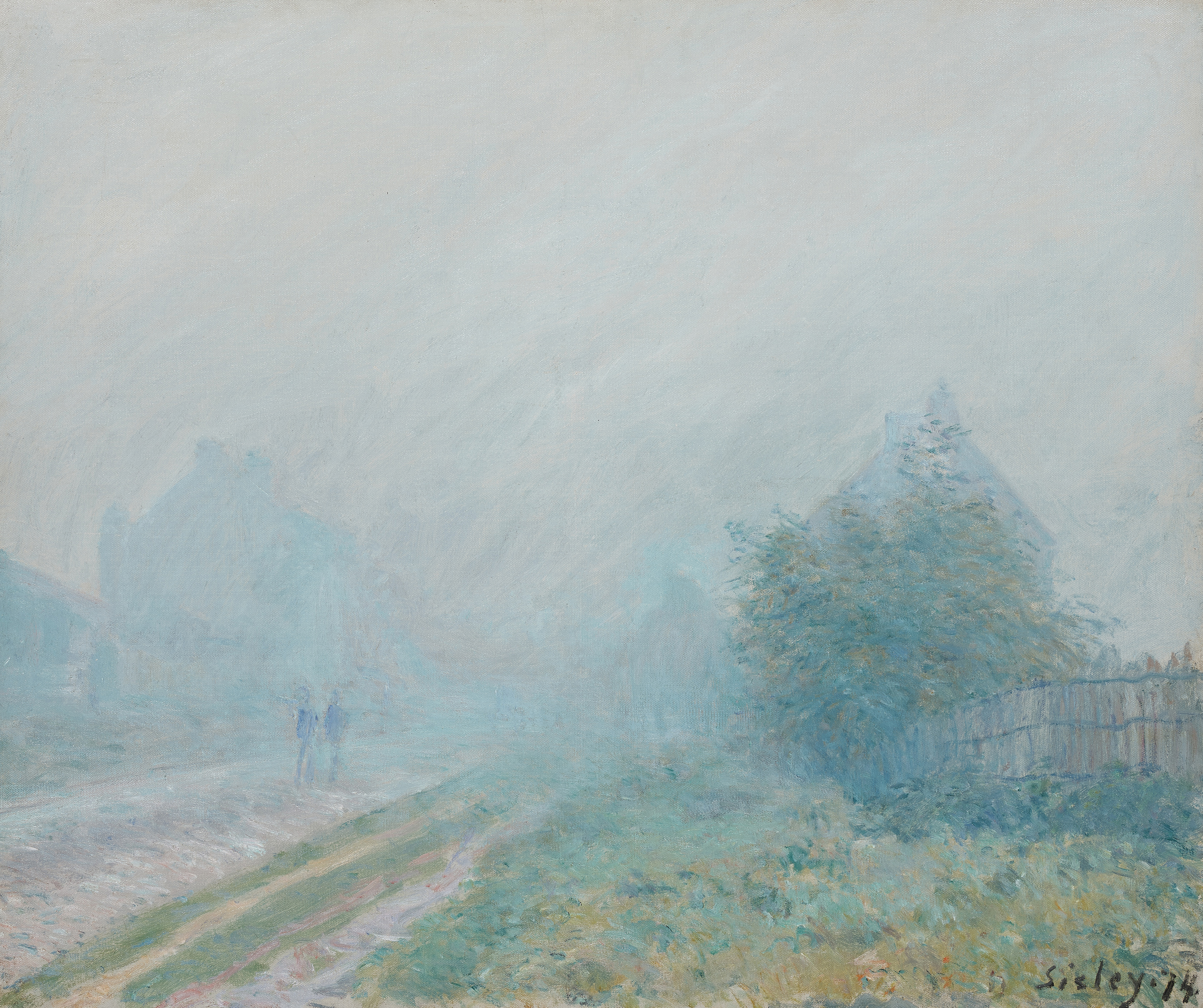 Alfred Sisley — Brumes d'automne