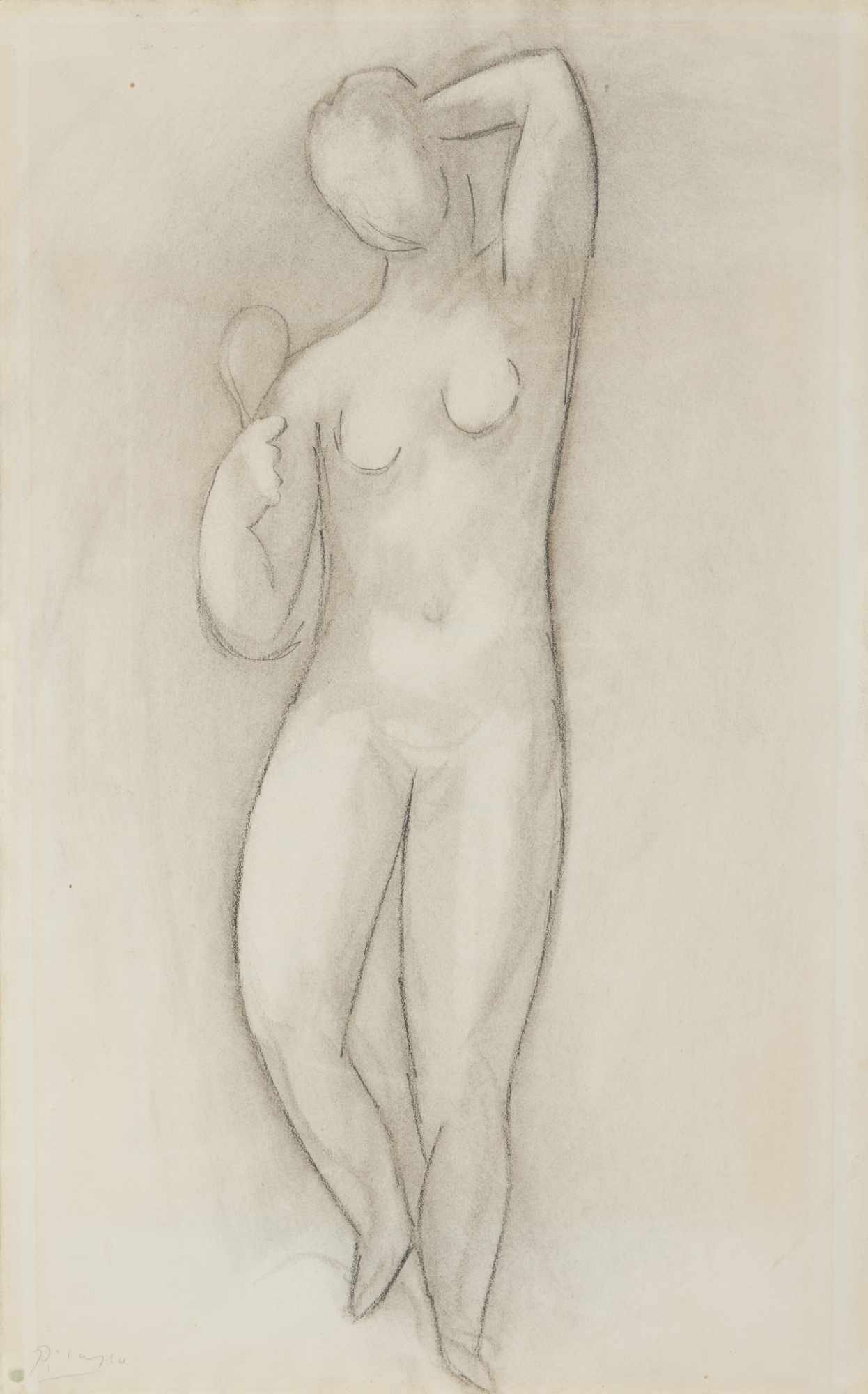 Pablo Picasso — Nu au miroir