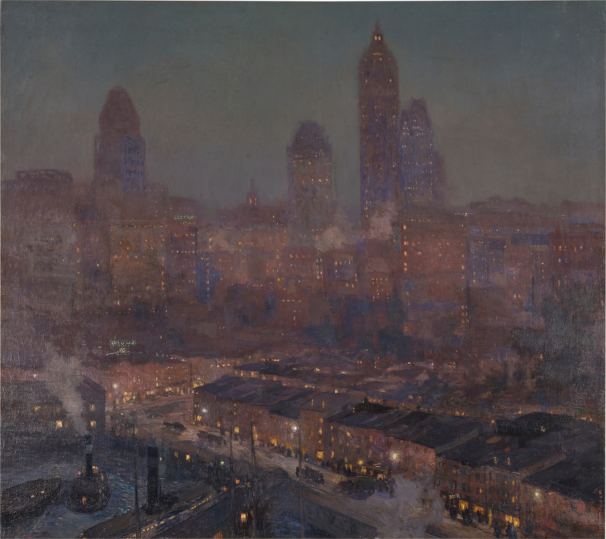 Edward Willis Redfield — Between Daylight and Darkness