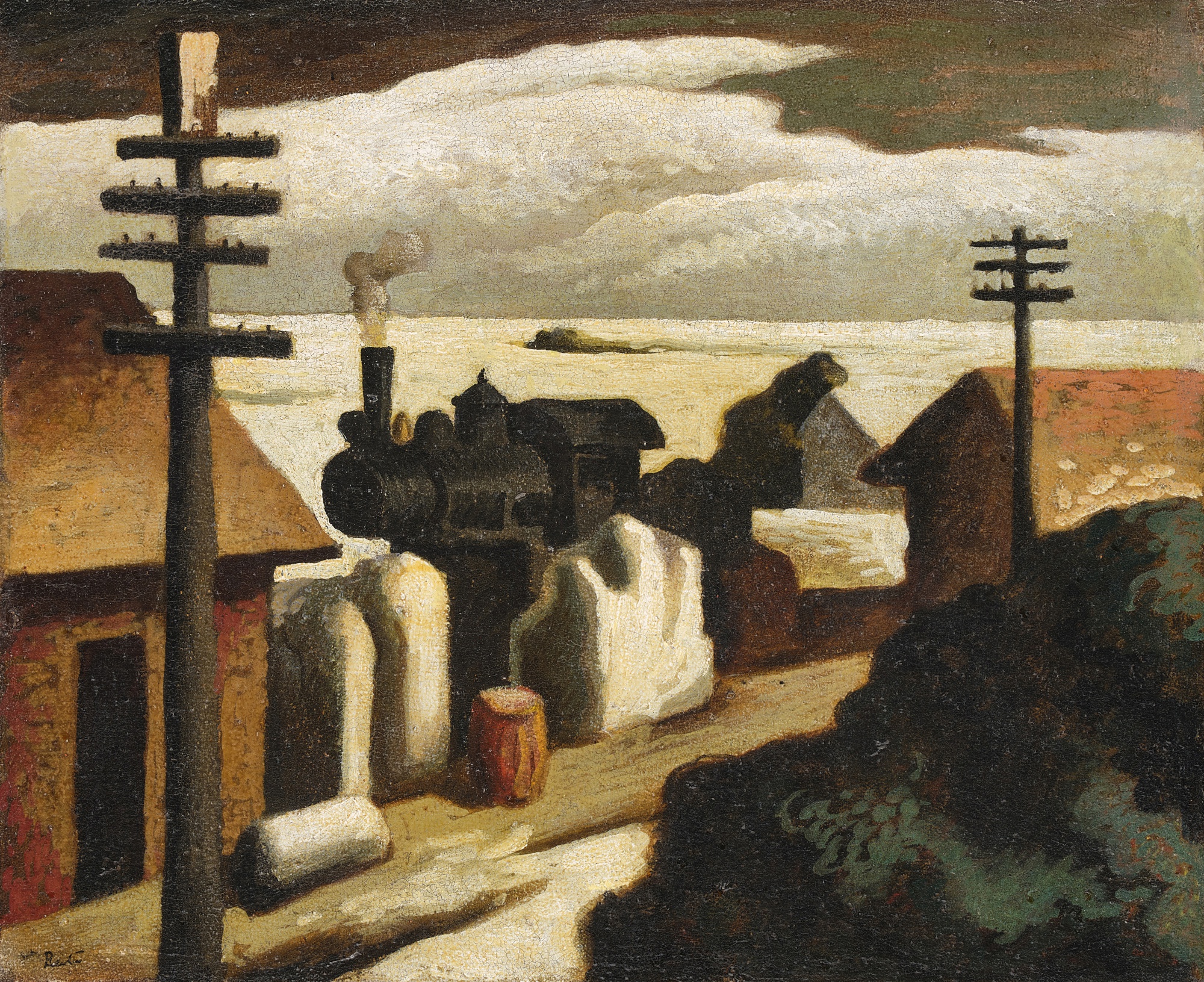 Thomas Hart Benton — The Station