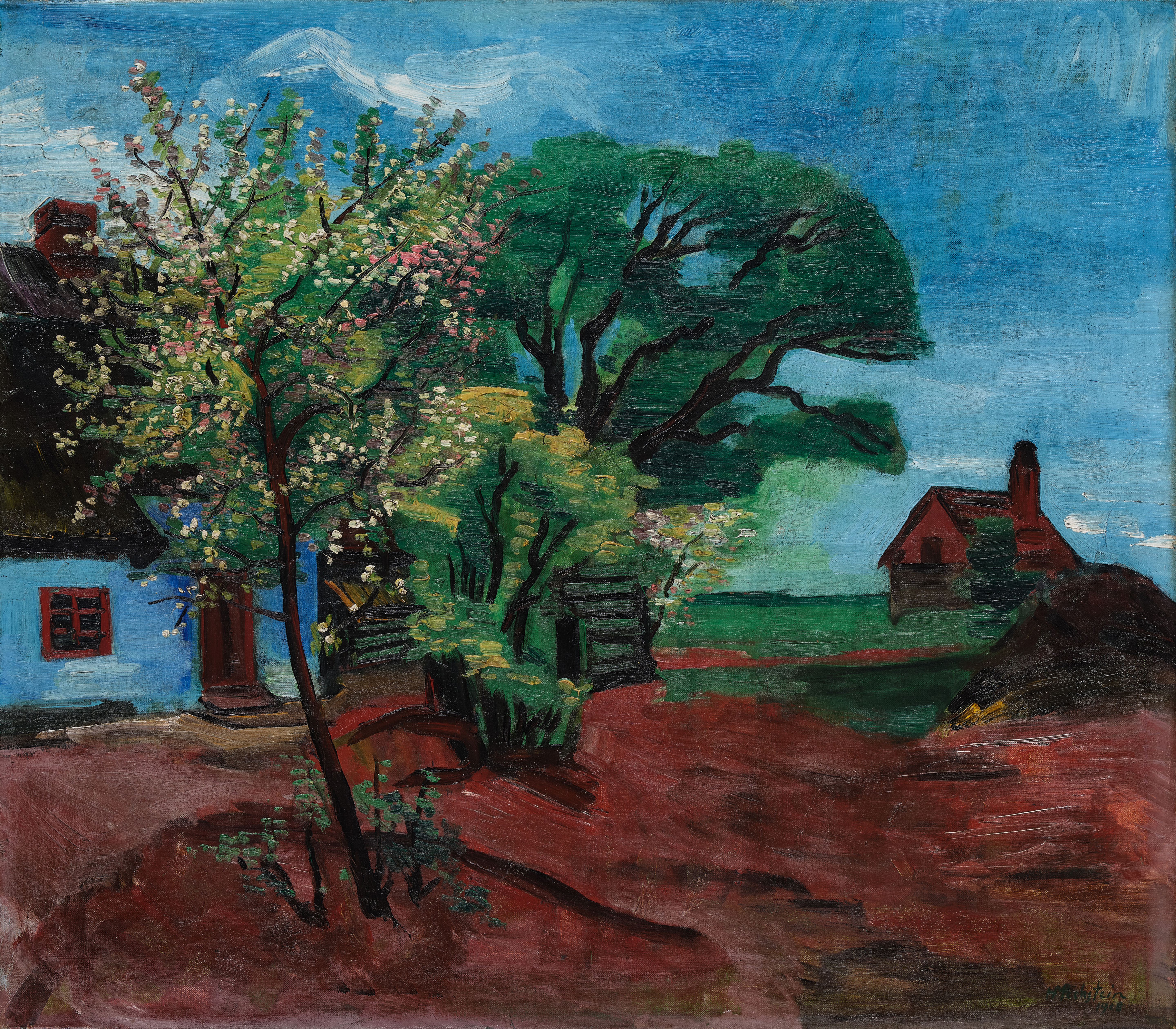Max Pechstein — Kirschblüte (Cherry Blossom)