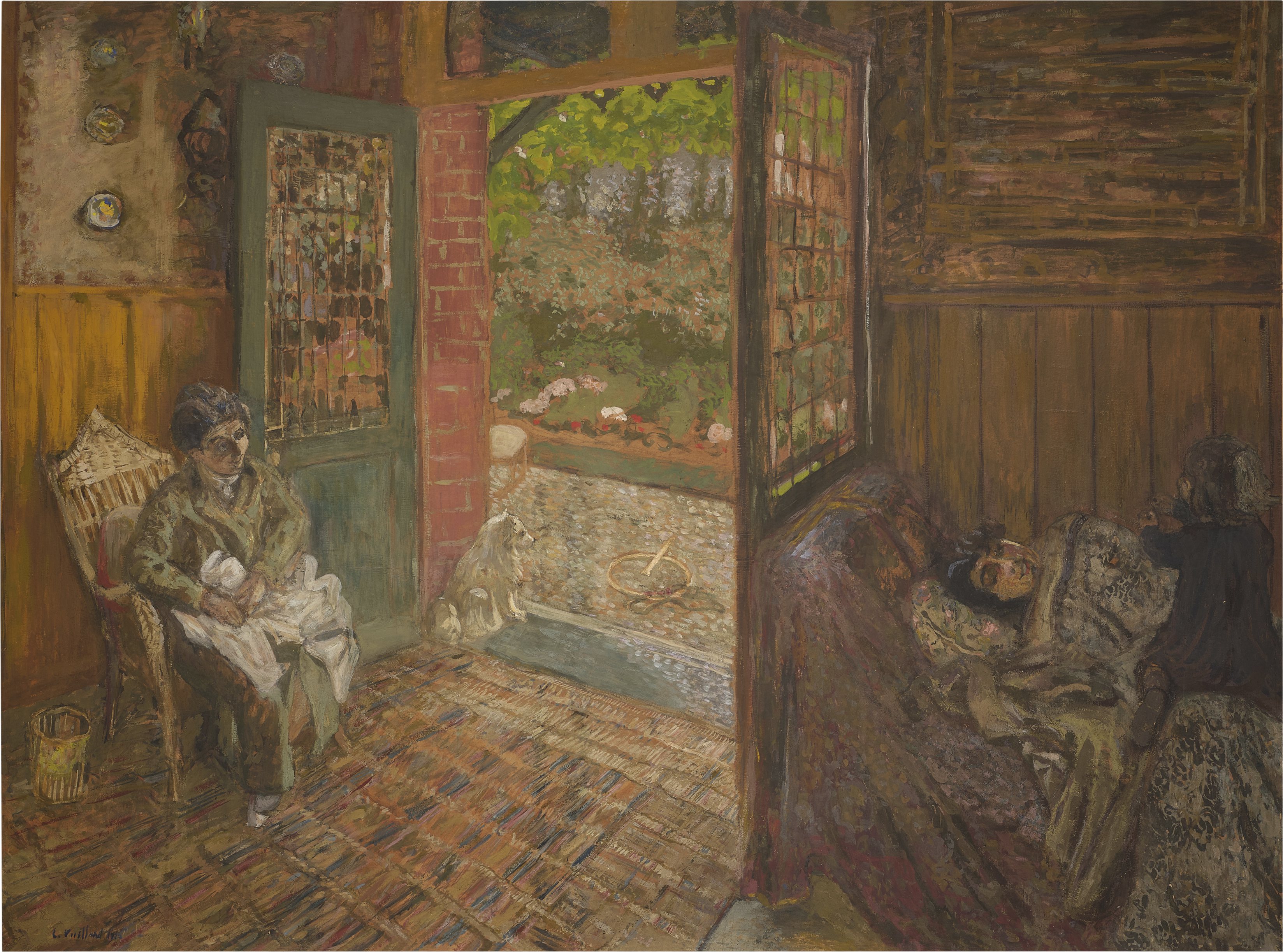 Edouard Vuillard — La Porte du jardin