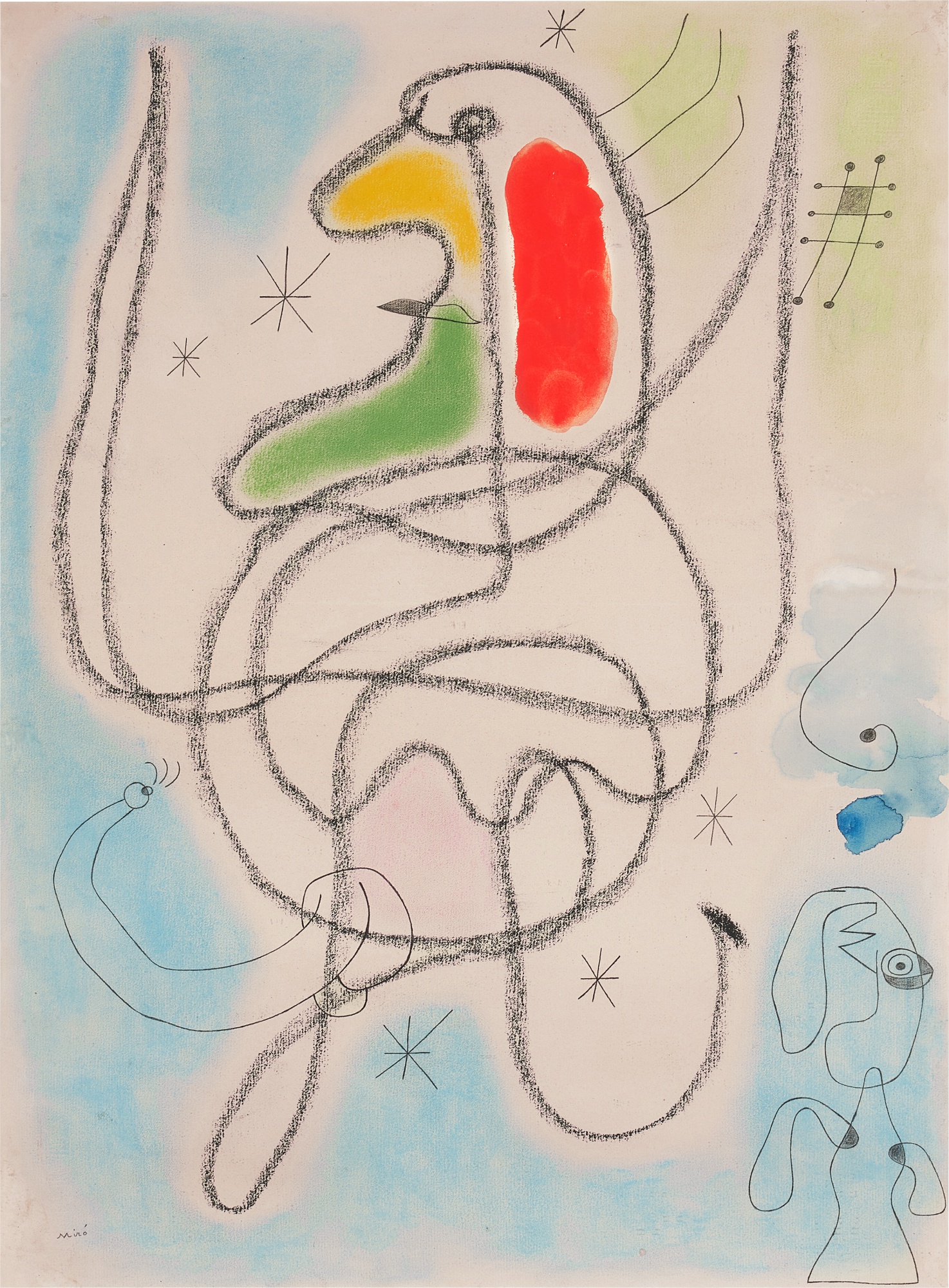 Joan Miró — Vers l'échelle de l'évasion