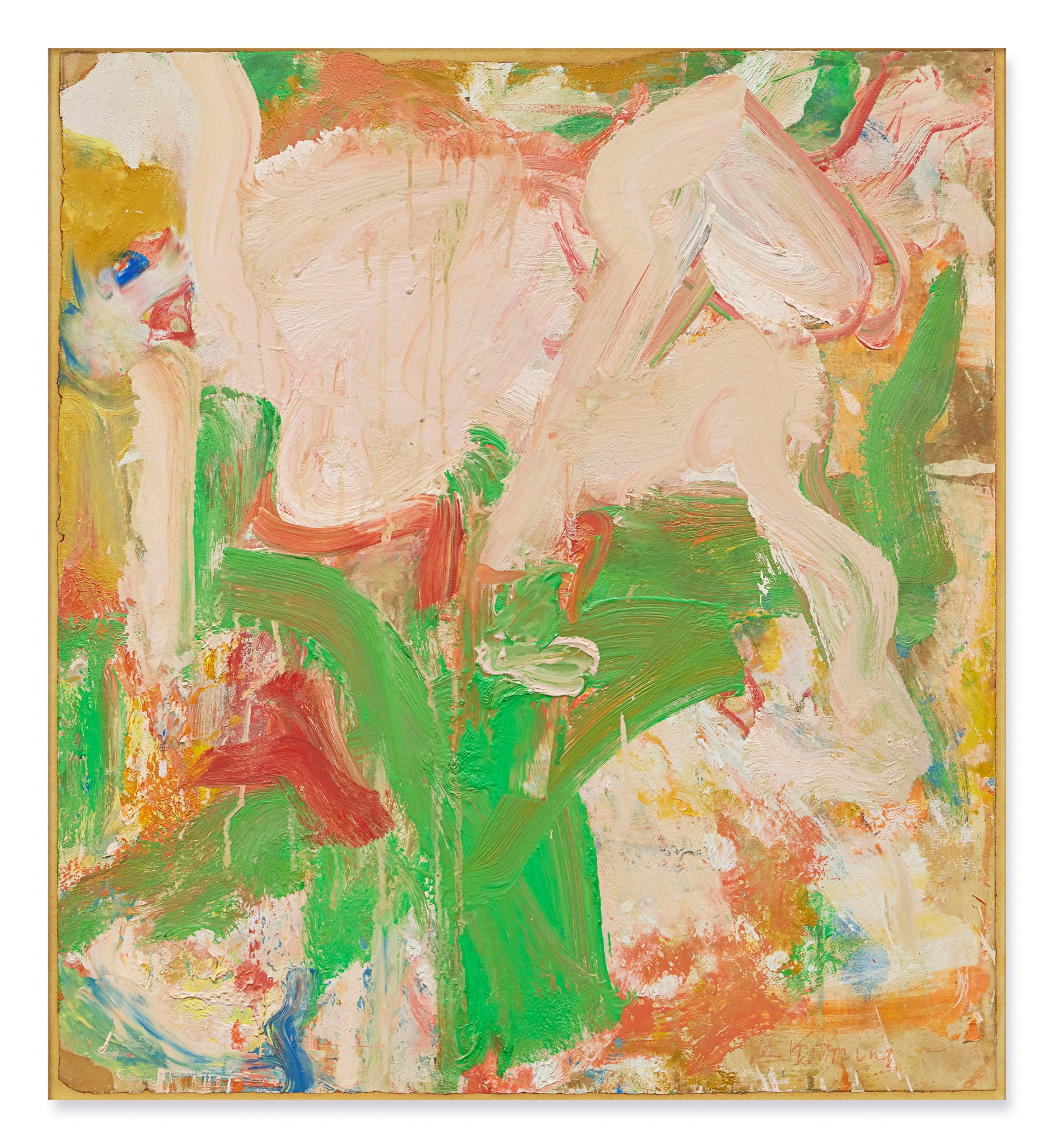 Willem De Kooning — Standing Woman and Trees