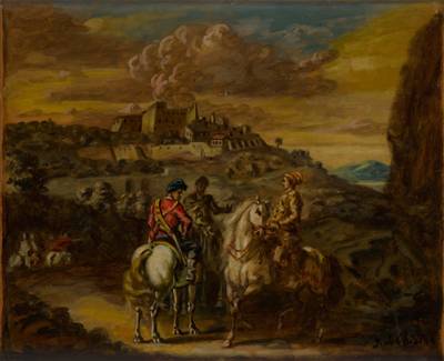 Cavalieri in una Valle