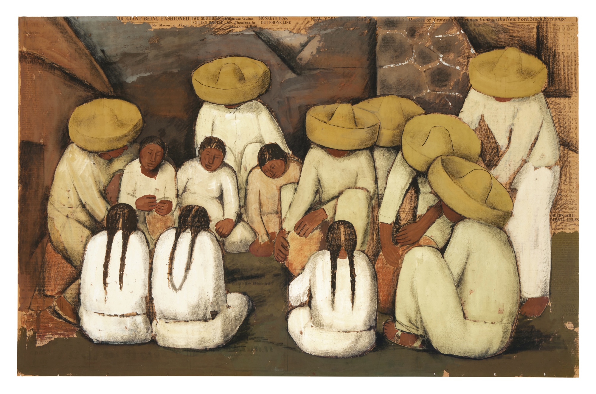 Sin título (A Study for "Los alfareros")