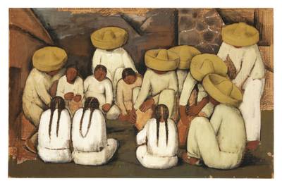 Sin título (A Study for "Los alfareros")