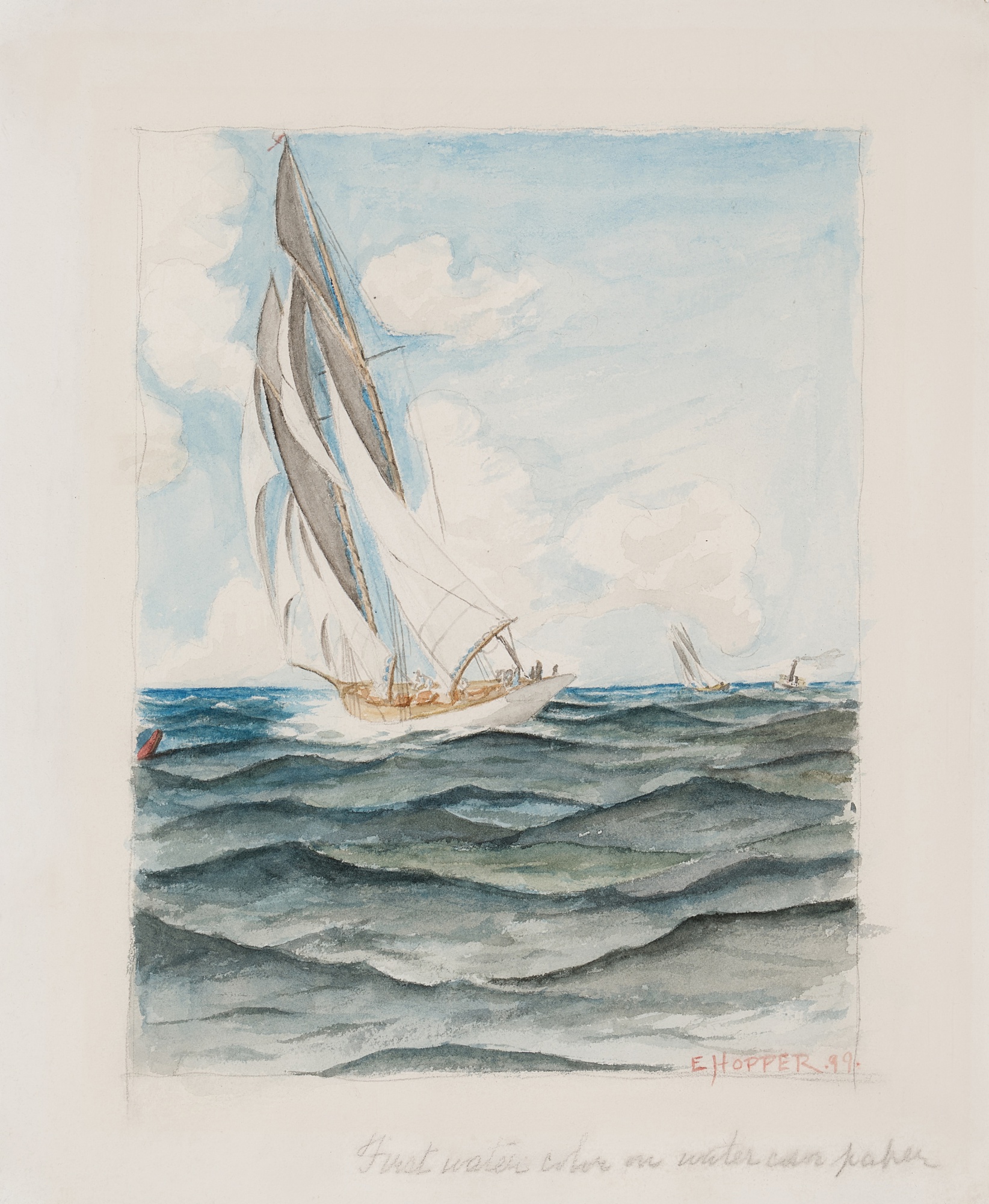 Edward Hopper — Sailboat