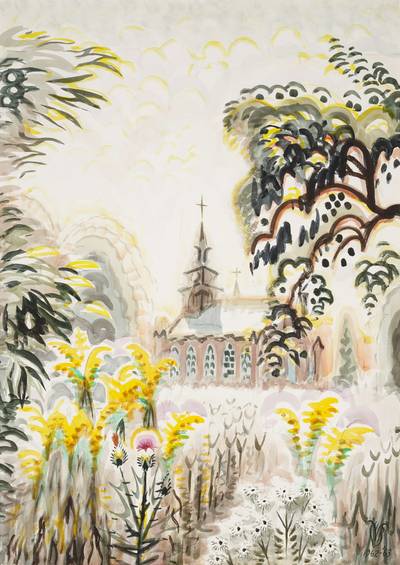 Village Church in August