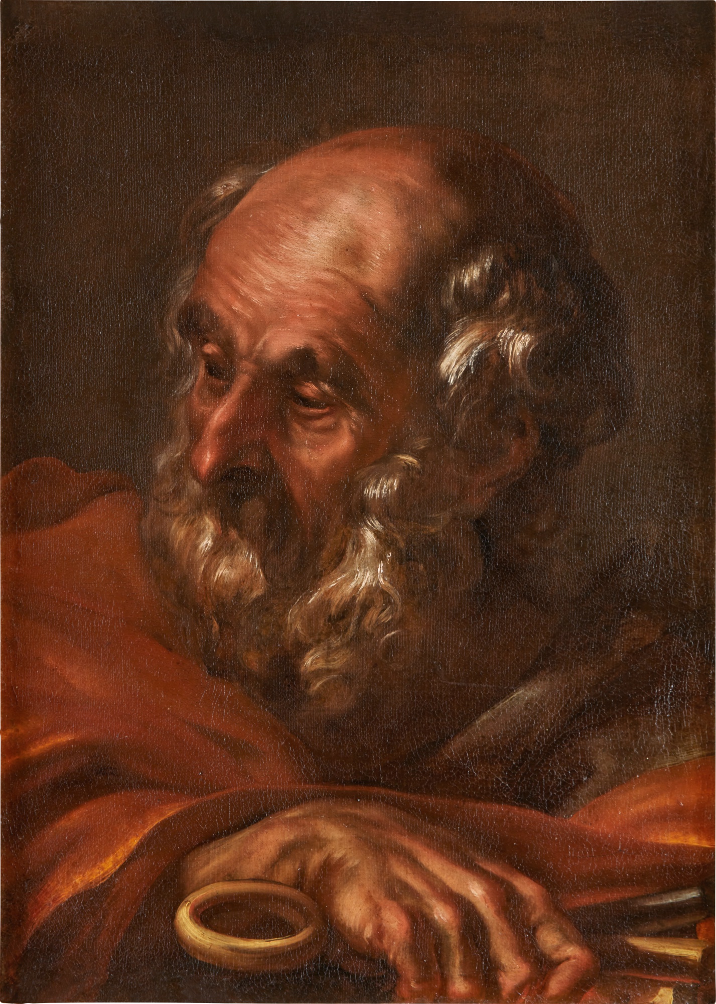 Saint Peter Holding the keys to the Kingdom of Heaven